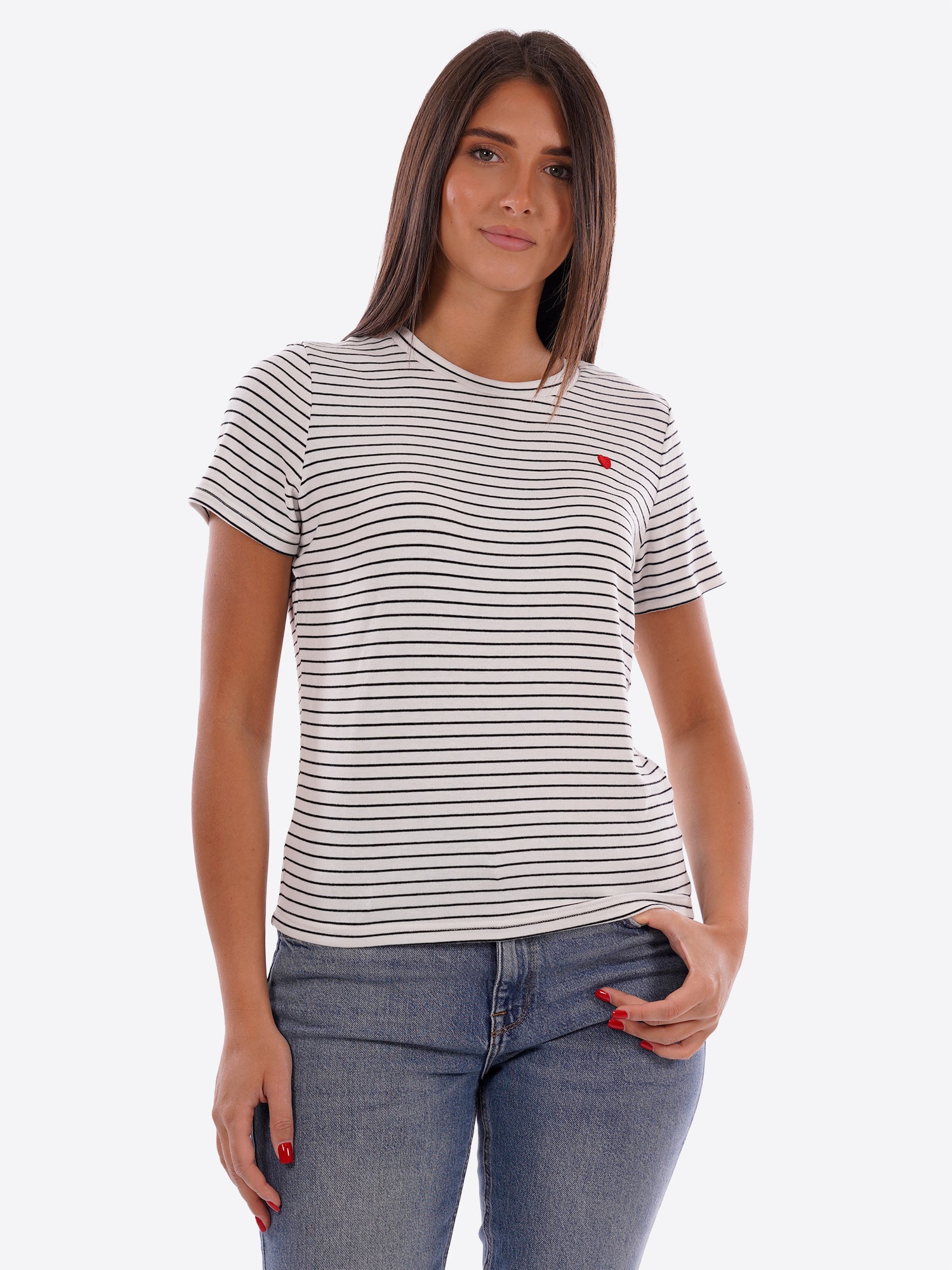 T-shirt MOLLY BRACKEN da Donna - bianco LA193ORIGANERA