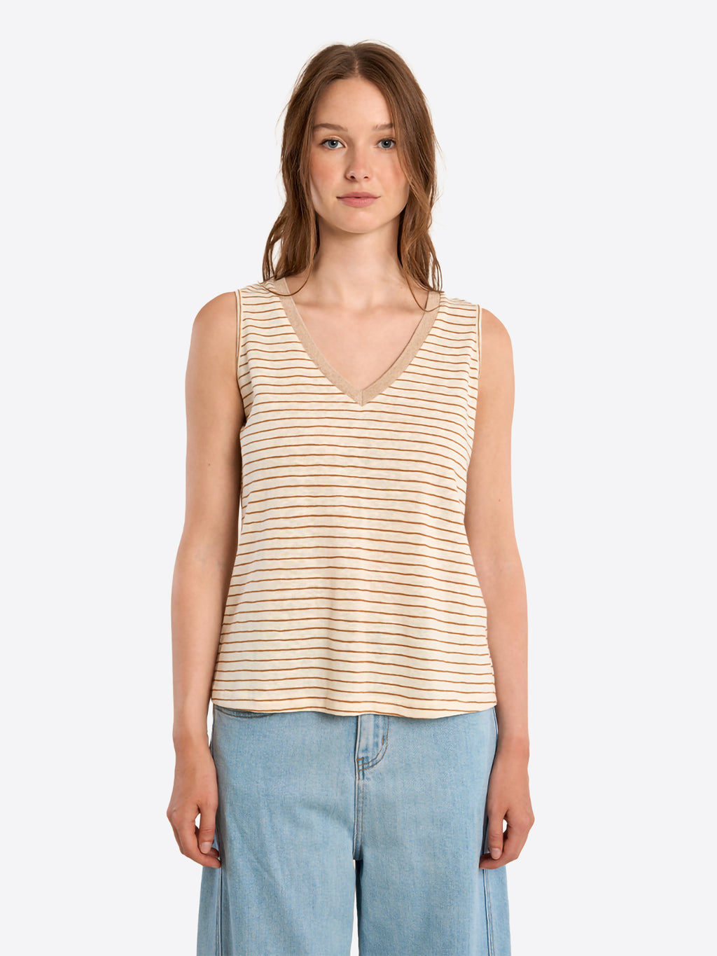 T-shirt MOLLY BRACKEN da Donna - beige M160EEWHTBEIGE