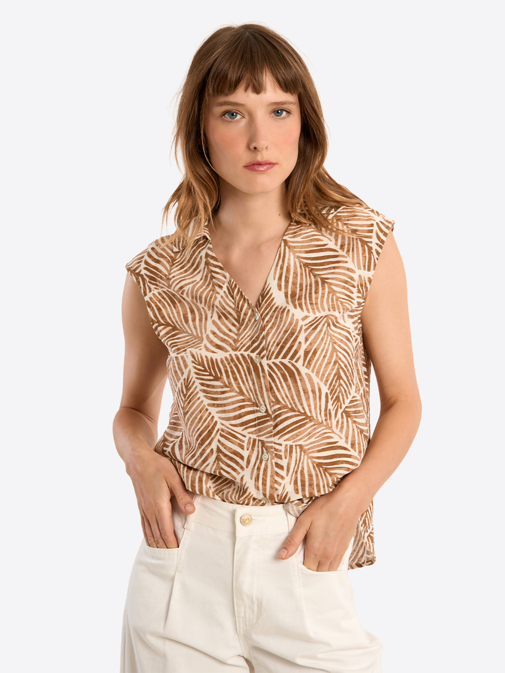Camicia MOLLY BRACKEN da Donna - beige N299EECAMELMATHILDE