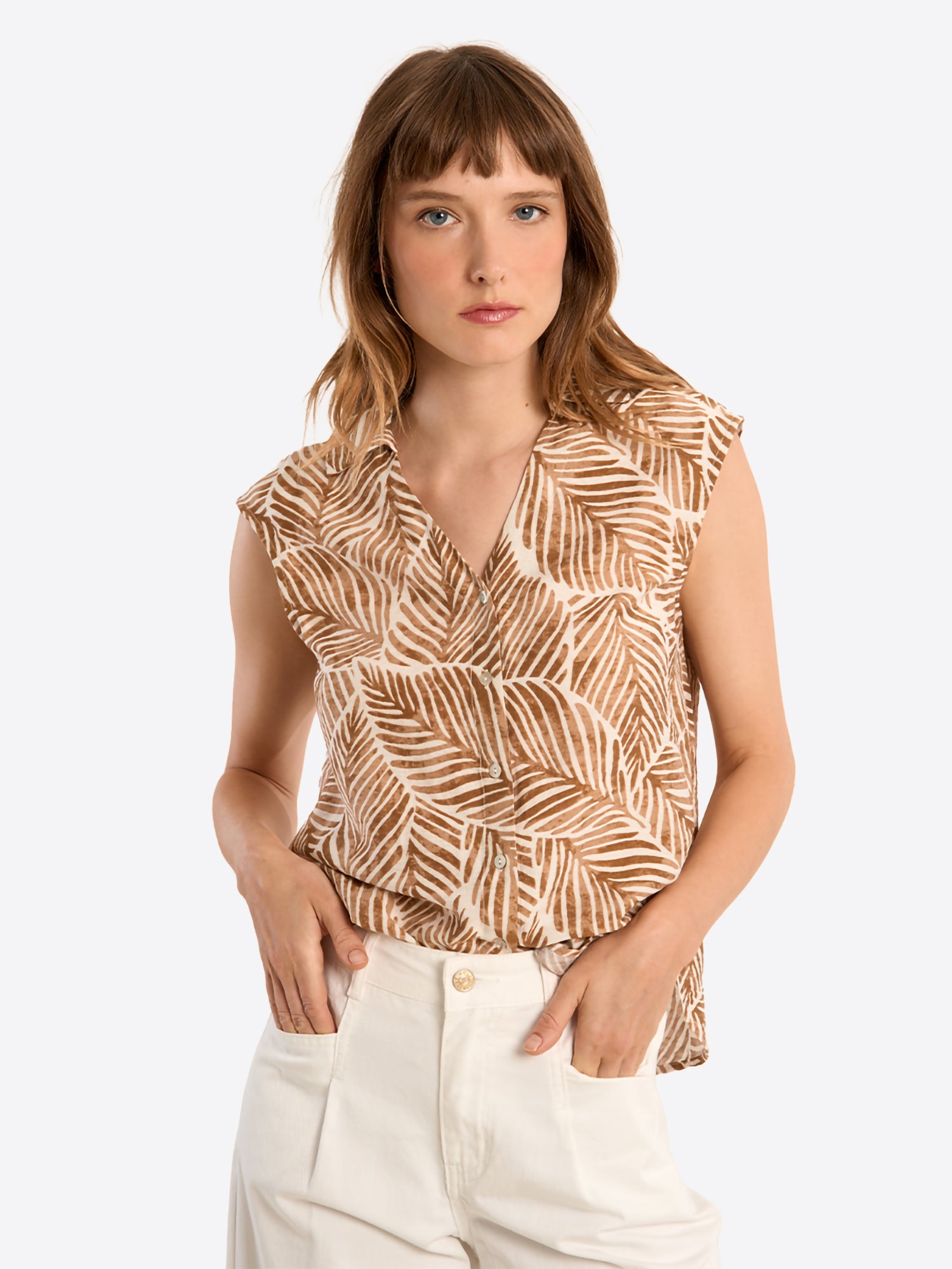 Camicia MOLLY BRACKEN da Donna - beige N299EECAMELMATHILDE