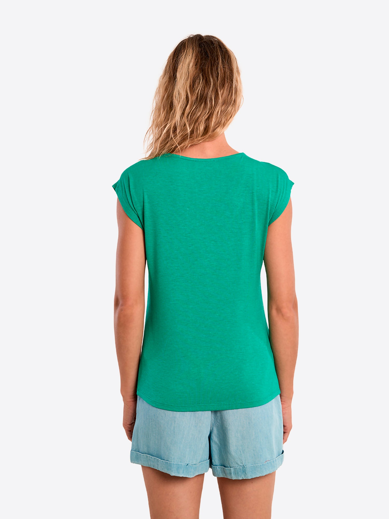 T-shirt MOLLY BRACKEN da Donna - verde T2019EPVERDE