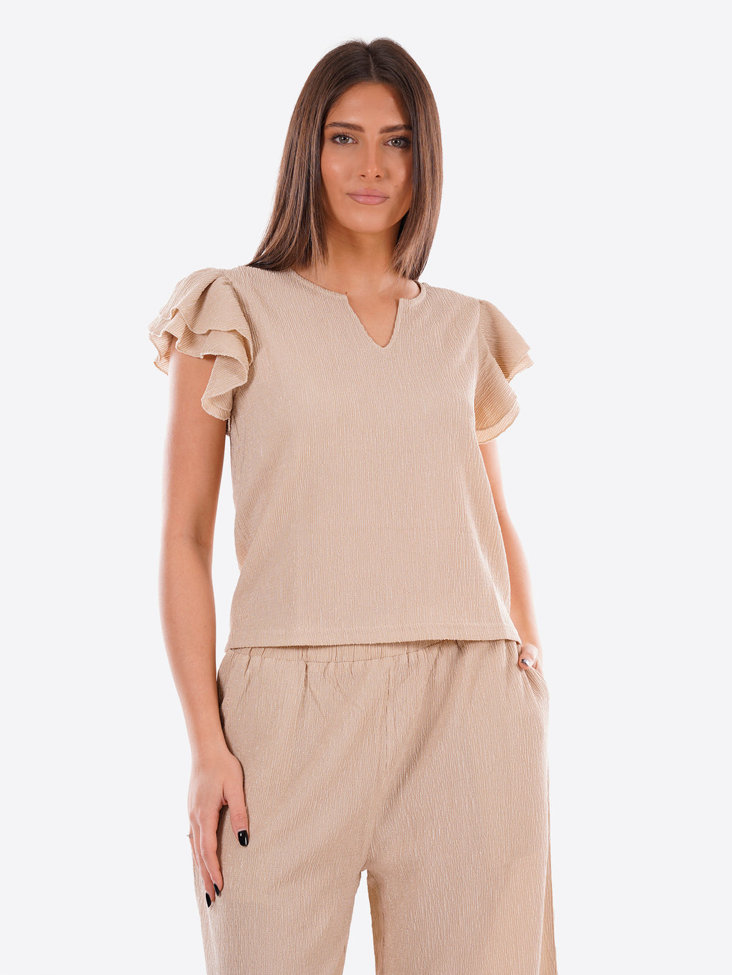 T-shirt MOLLY BRACKEN da Donna - beige TW118EPBEIGE