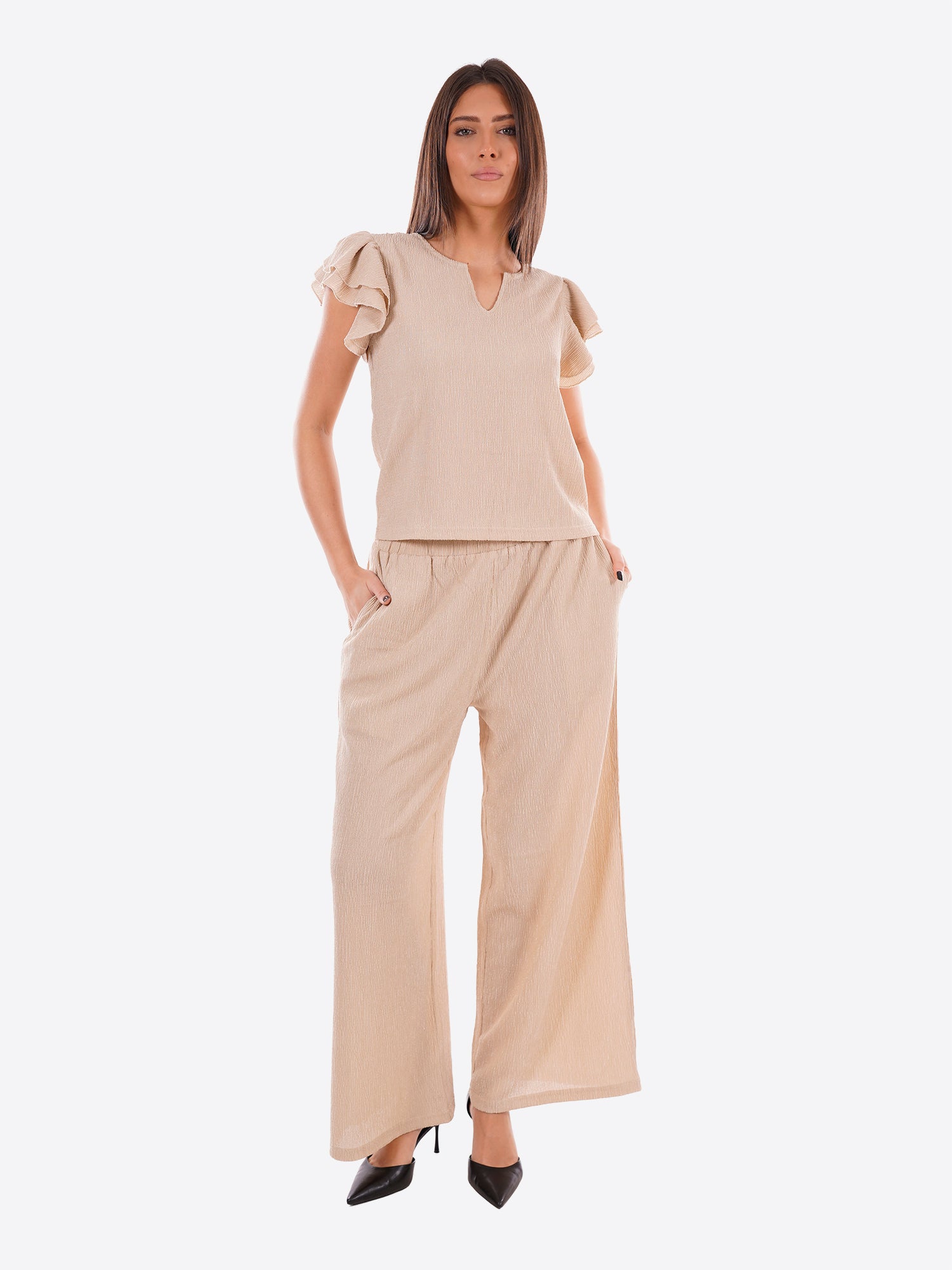 T-shirt MOLLY BRACKEN da Donna - beige TW118EPBEIGE