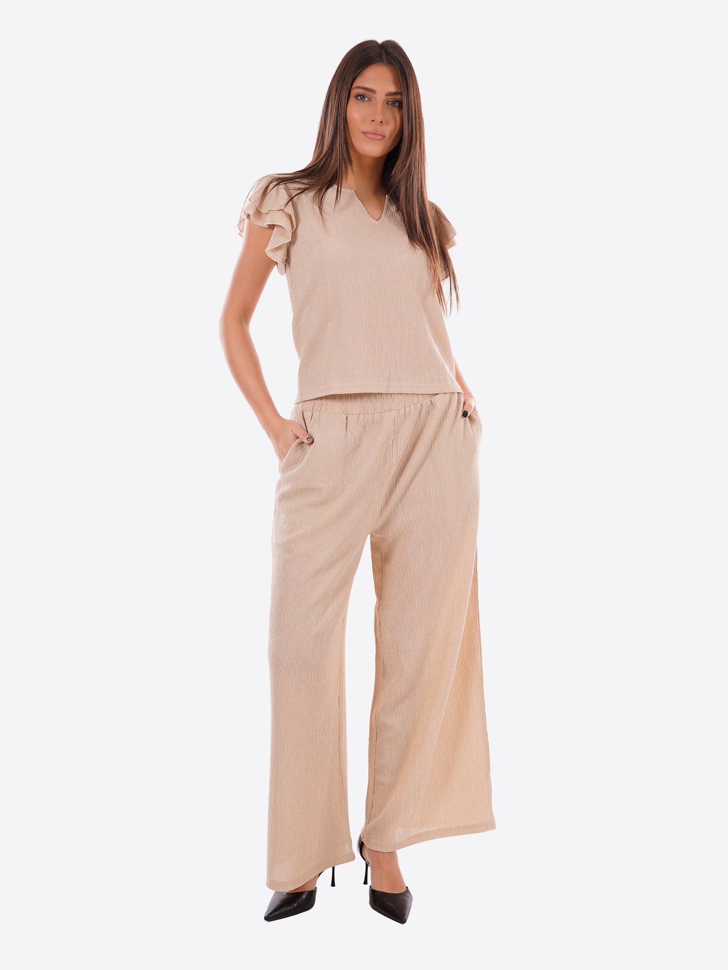 Pantalone MOLLY BRACKEN da Donna - beige TW119EPBEIGE