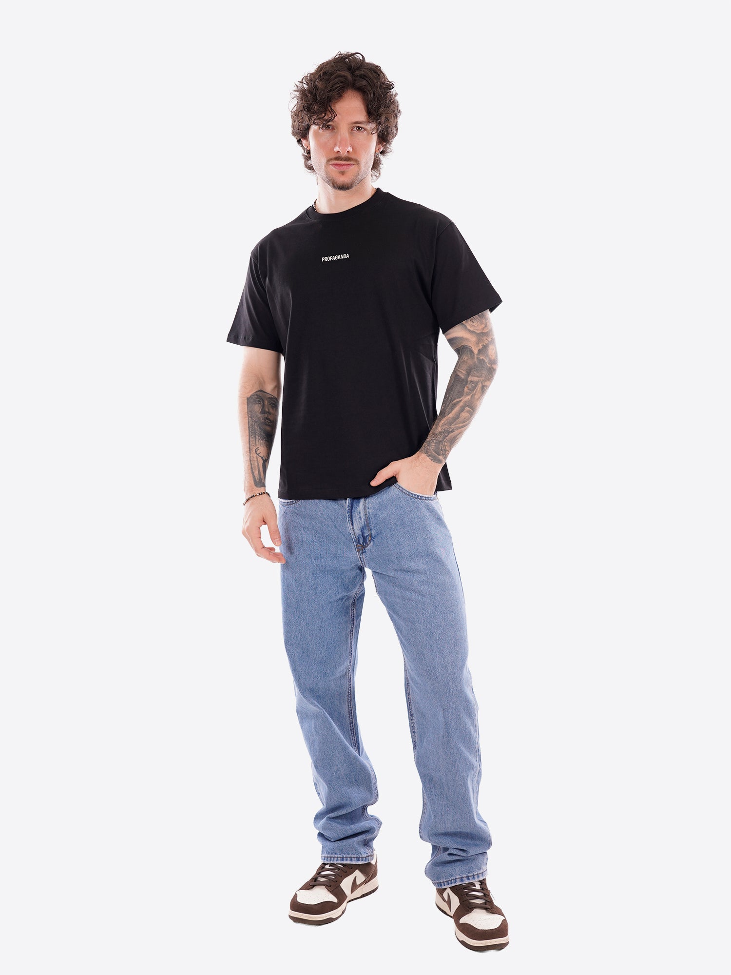 T-shirt PROPAGANDA da Uomo - nero 26SSPRTS684BLK