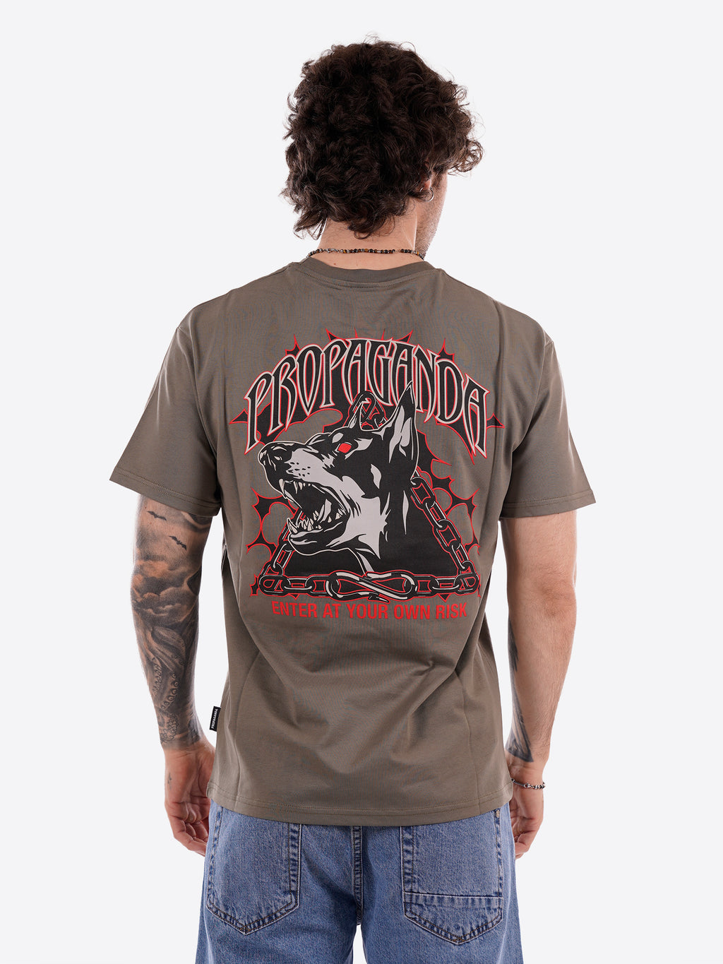 T-shirt PROPAGANDA da Uomo - 26SSPRTS689CONCRET