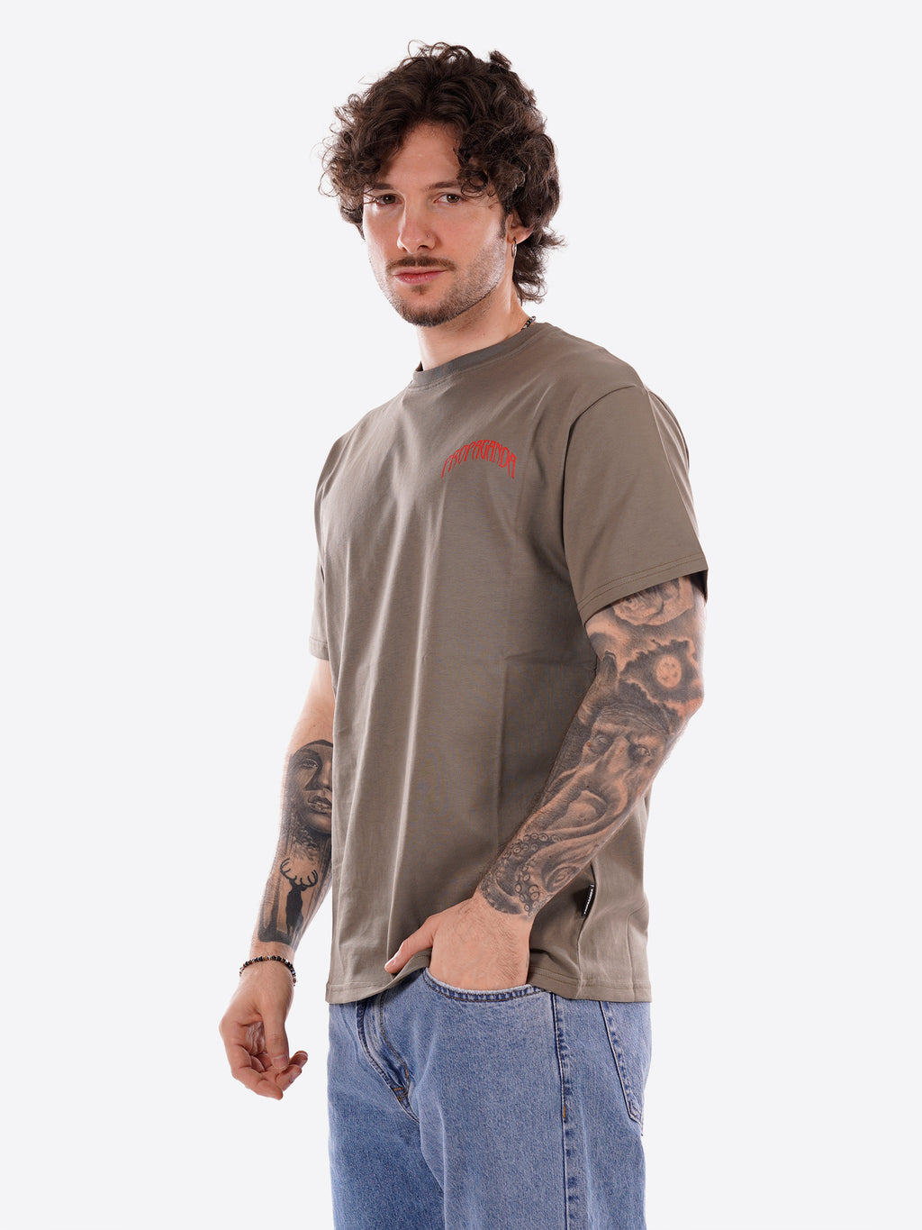 T-shirt PROPAGANDA da Uomo - 26SSPRTS689CONCRET