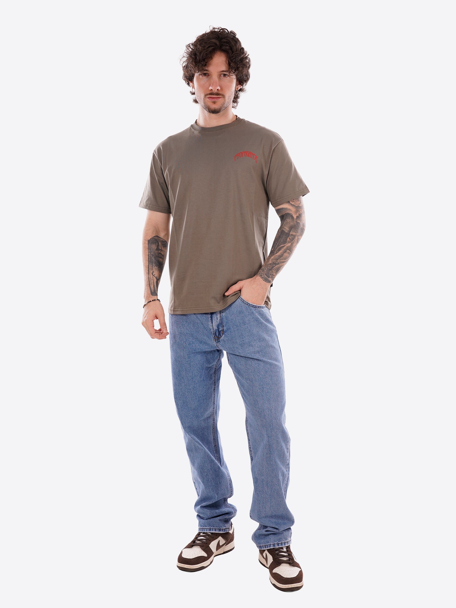 T-shirt PROPAGANDA da Uomo - 26SSPRTS689CONCRET