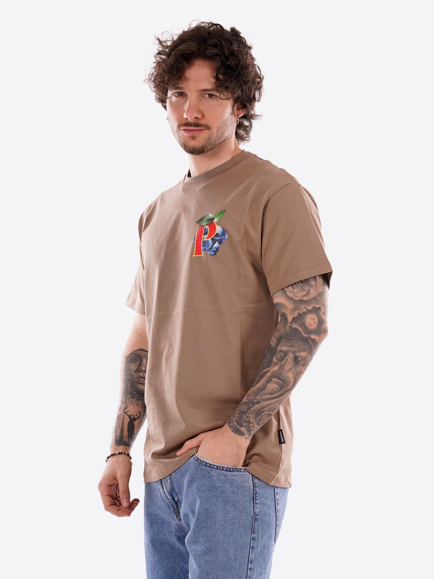 T-shirt PROPAGANDA da Uomo - beige 26SSPRTS697BEIGE