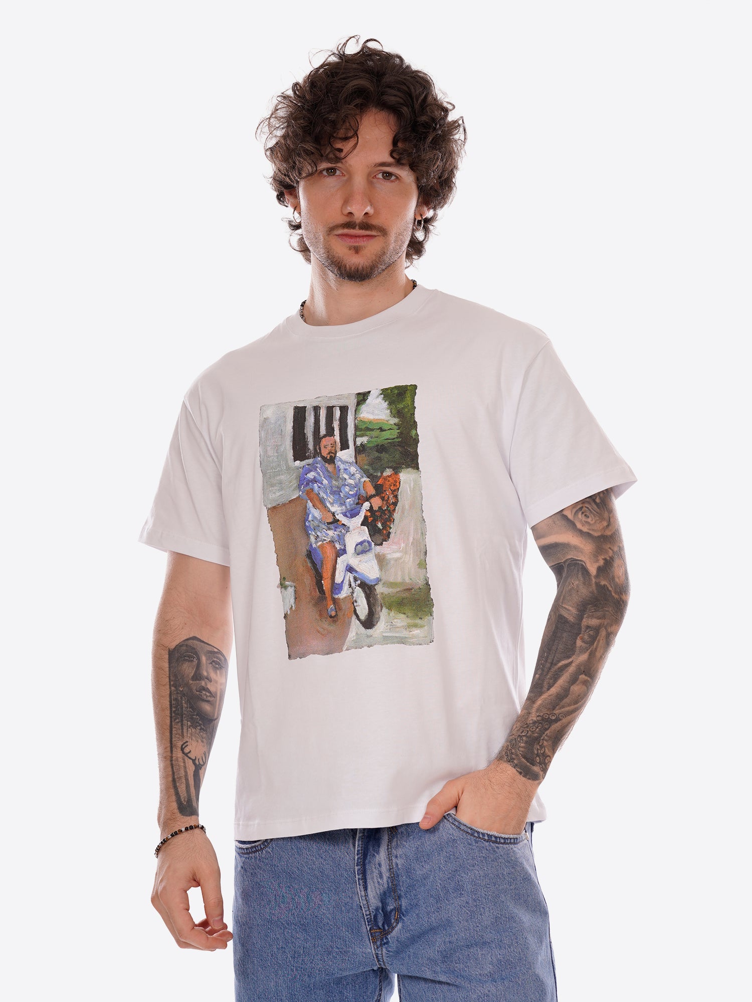 T-shirt PROPAGANDA da Uomo - bianco 26SSPRTS721WHT