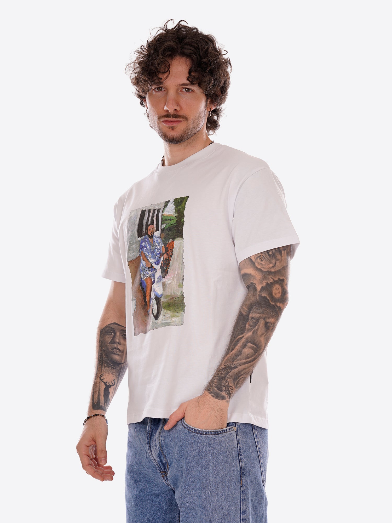 T-shirt PROPAGANDA da Uomo - bianco 26SSPRTS721WHT
