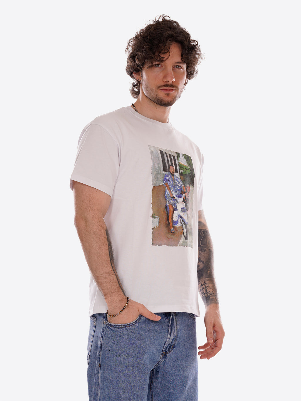 T-shirt PROPAGANDA da Uomo - bianco 26SSPRTS721WHT