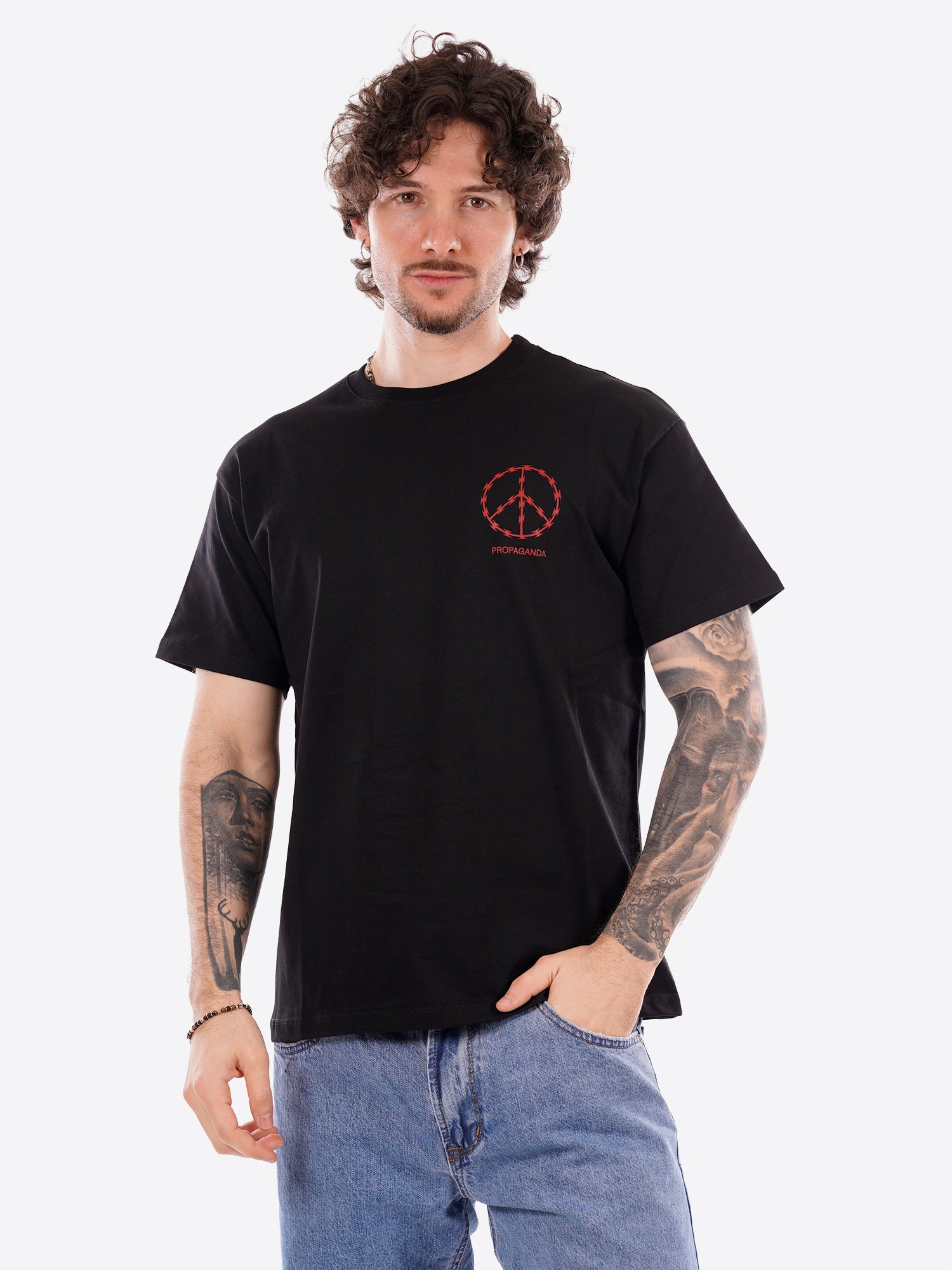 T-shirt PROPAGANDA da Uomo - nero 26SSPRTS751BLK