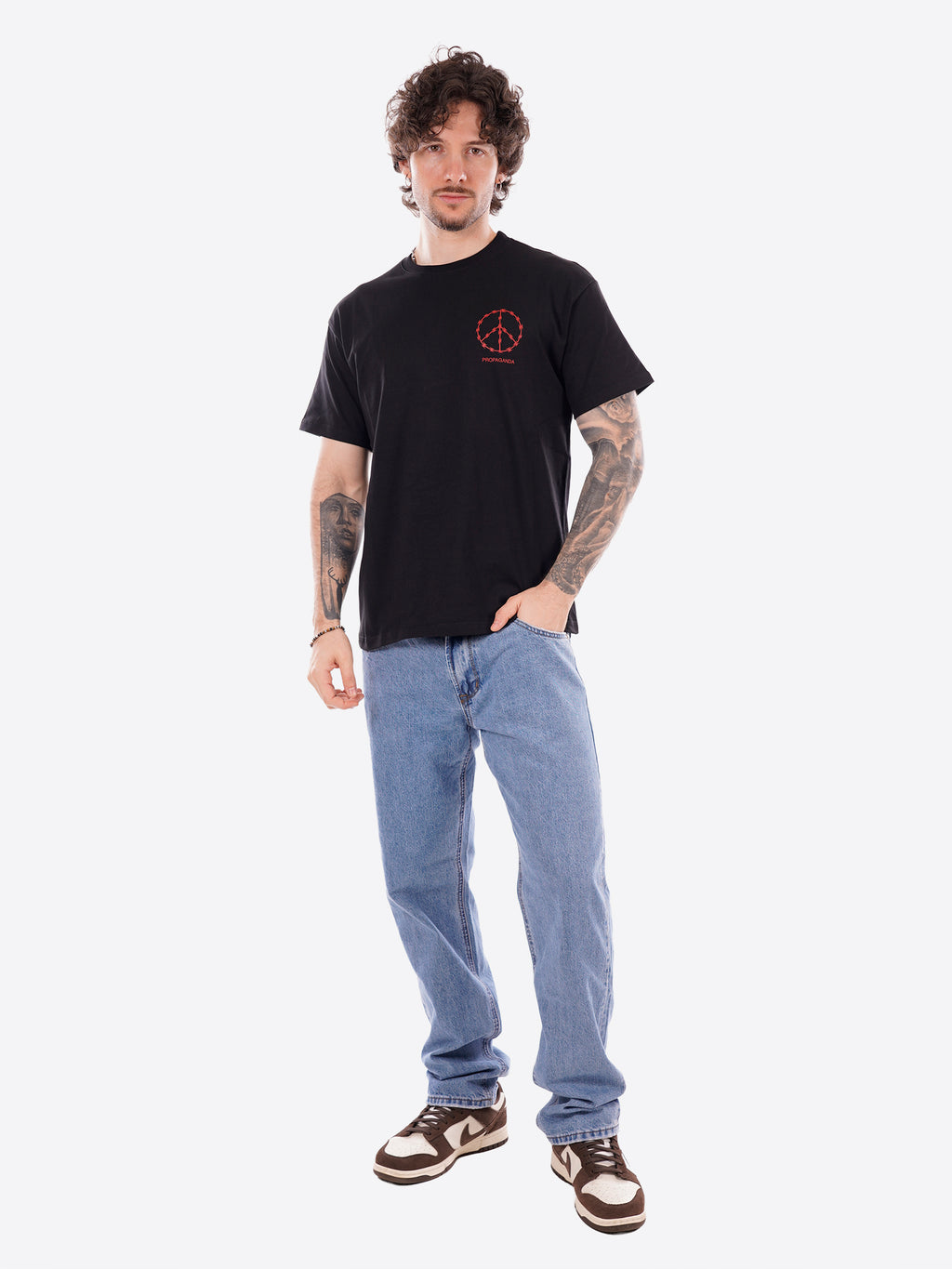 T-shirt PROPAGANDA da Uomo - nero 26SSPRTS751BLK