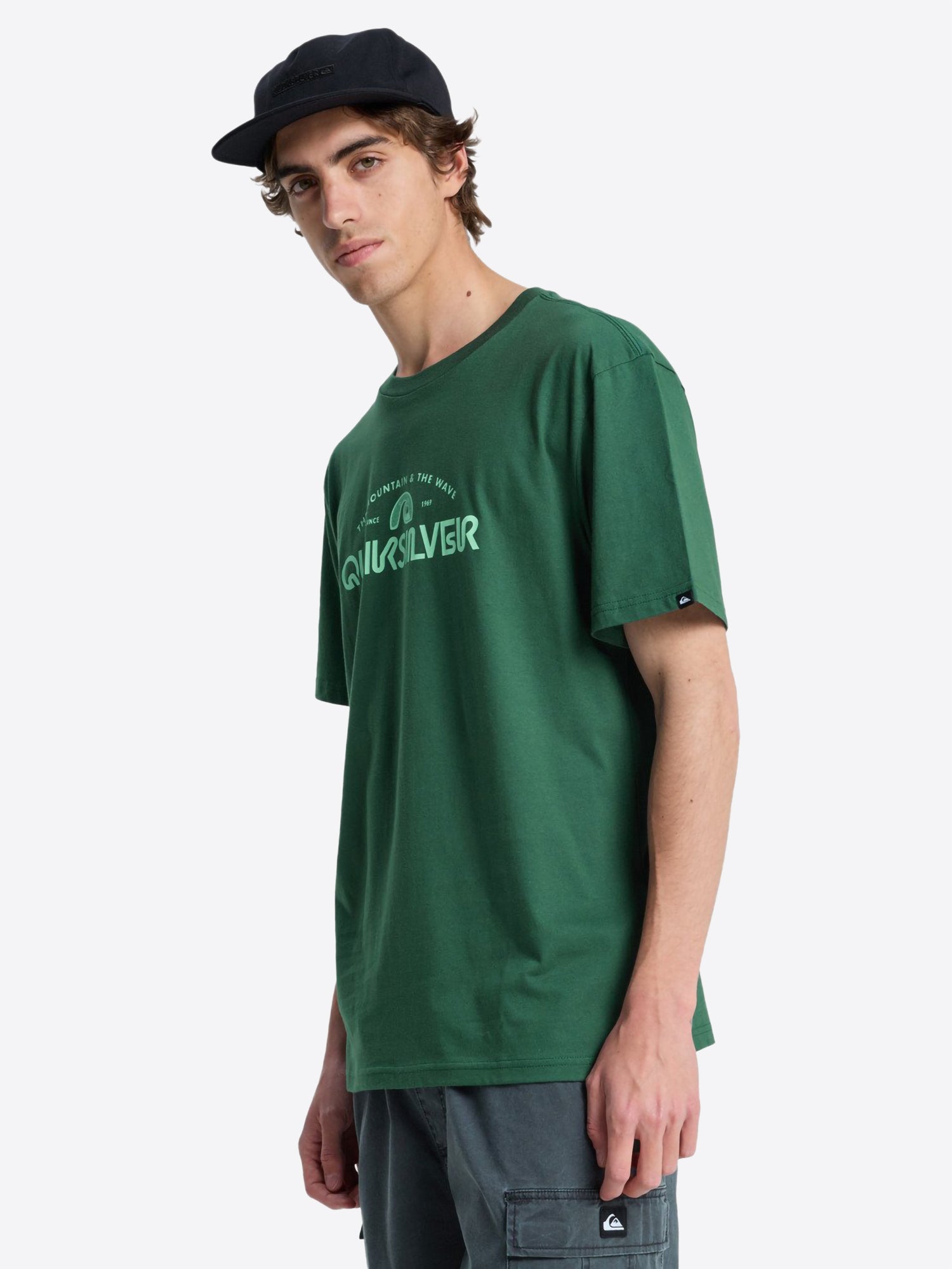 T-shirt QUIKSILVER da Uomo - verde EQYZT08287GRT0