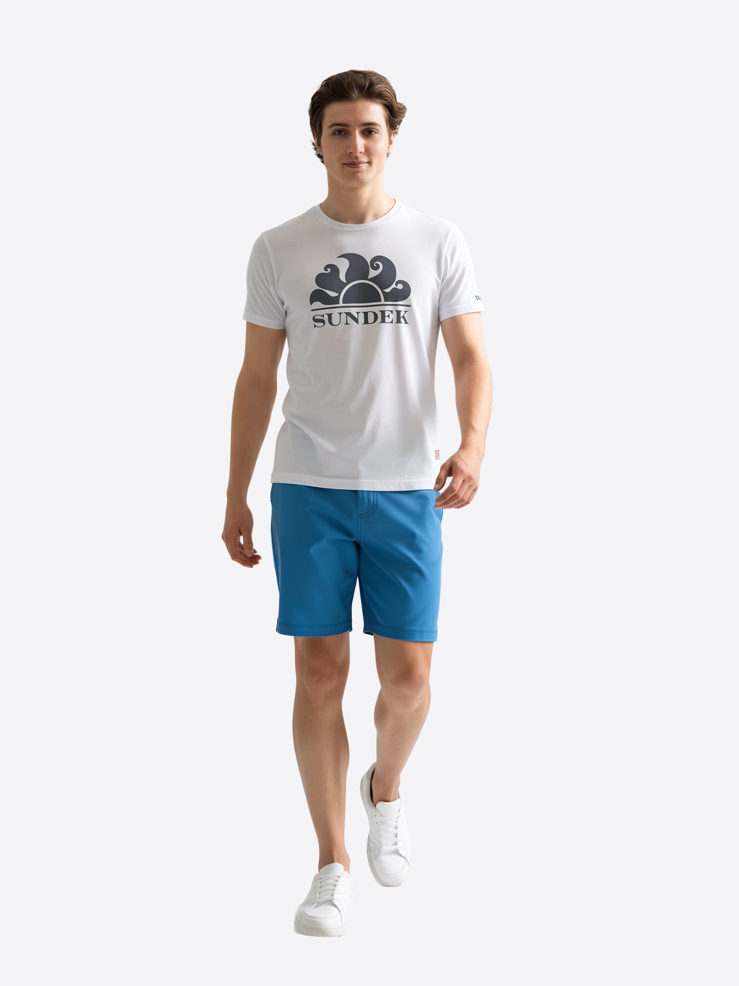 T-shirt SUNDEK da Uomo - bianco M021TEJ780000607 BIANCO