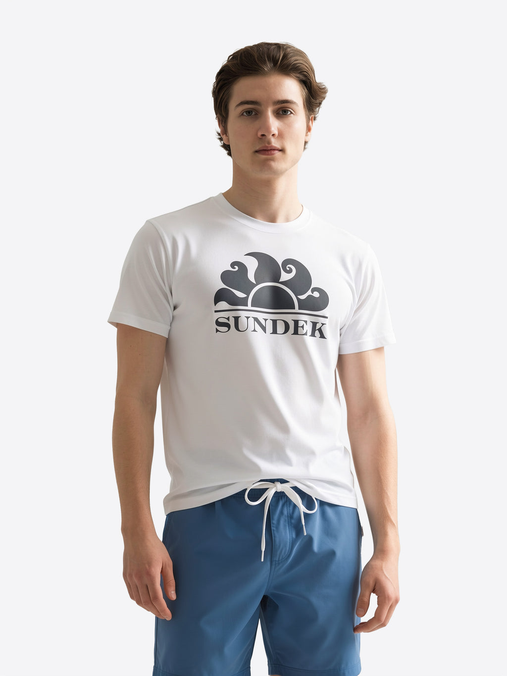 T-shirt SUNDEK da Uomo - bianco M021TEJ780000607 BIANCO