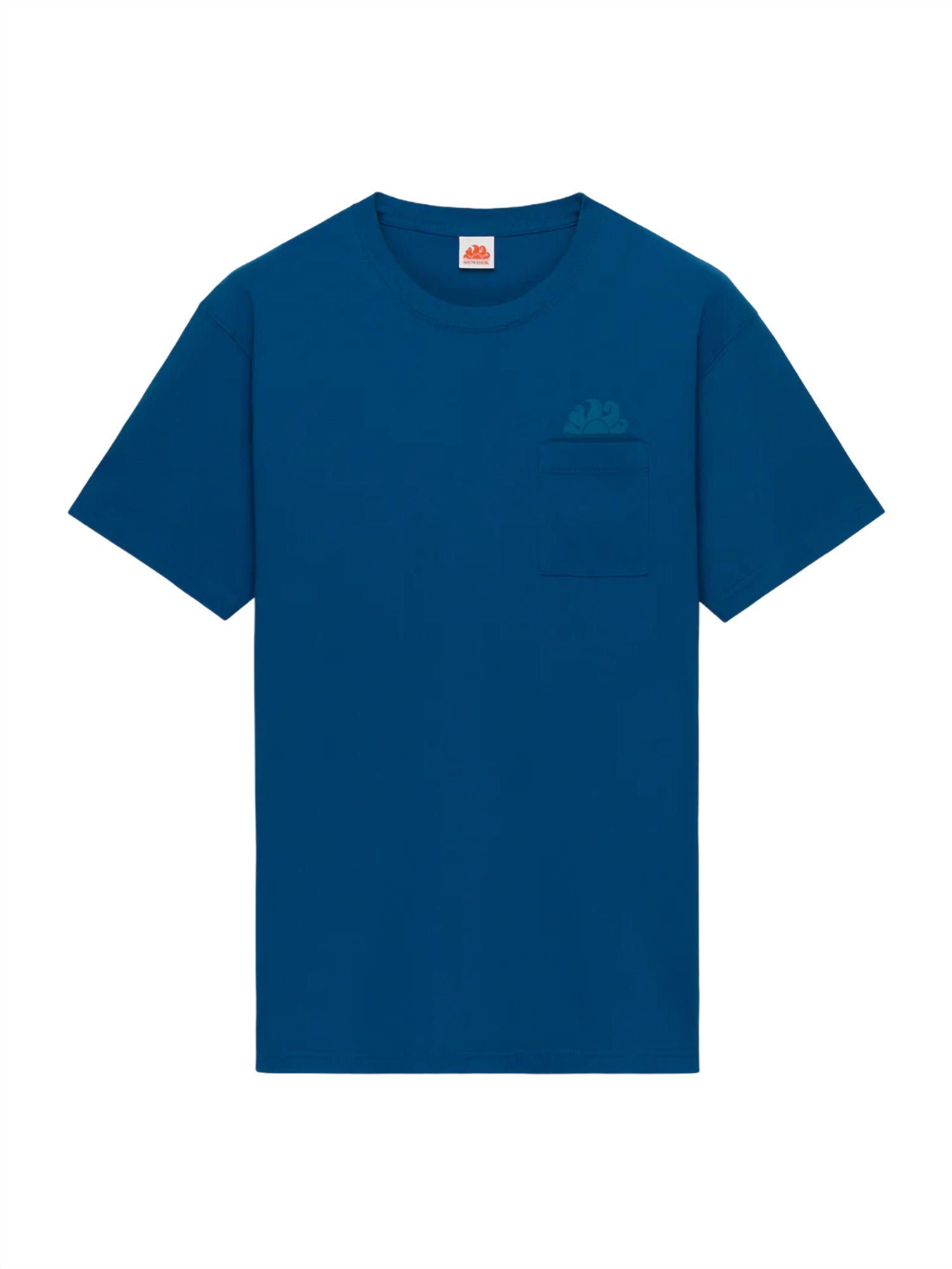 T-shirt SUNDEK da Uomo - blu M609TEJ7800A9701 BLU