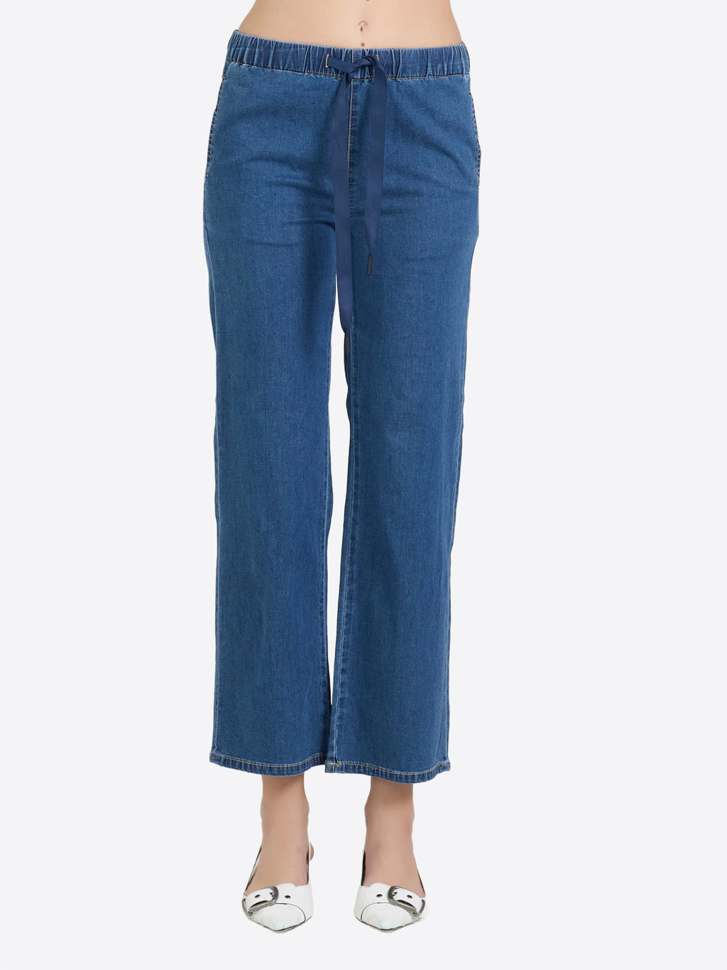 Pantalone Jeans TAKE TWO da Donna - blu DK02005LAVMEDIO