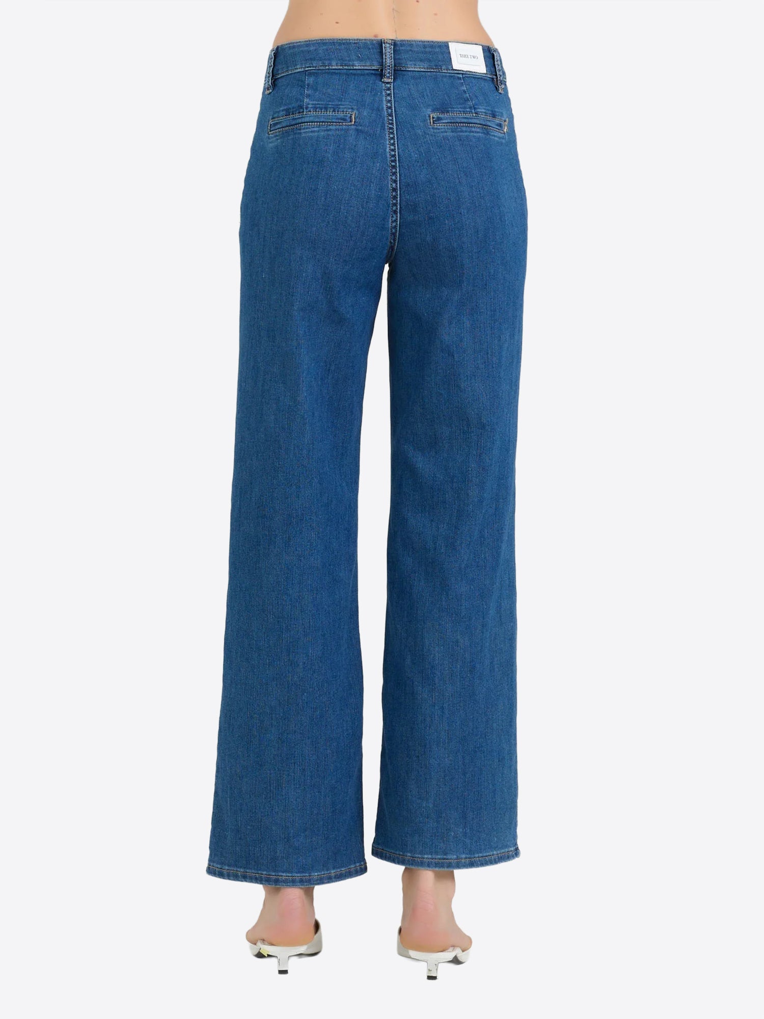 Pantalone Jeans TAKE TWO da Donna - blu DK02107LAVMEDIO