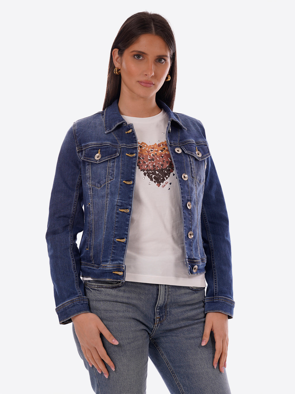 Giubbino TAKE TWO da Donna - blu DK02121LAVCHIARO