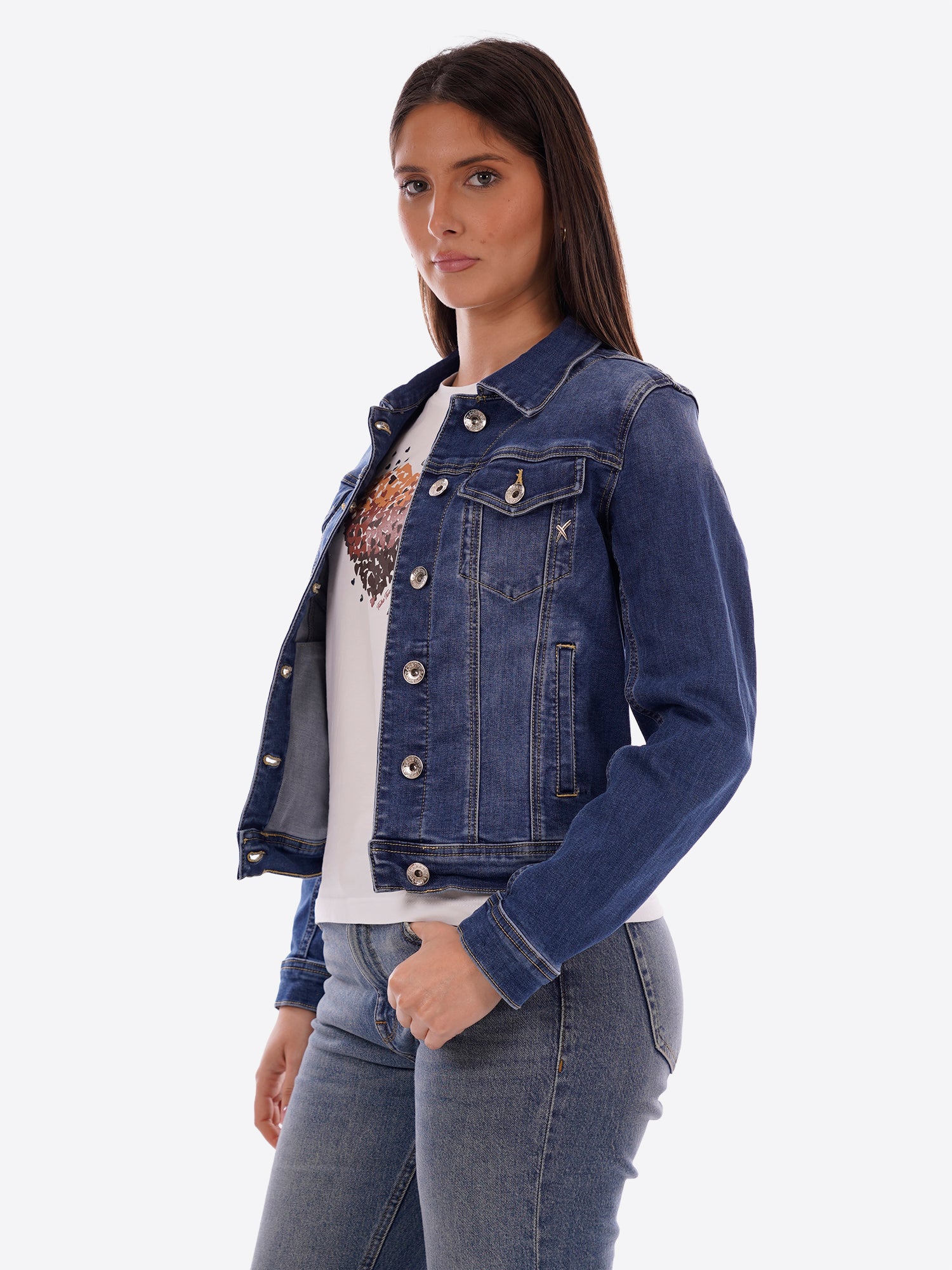Giubbino TAKE TWO da Donna - blu DK02121LAVCHIARO