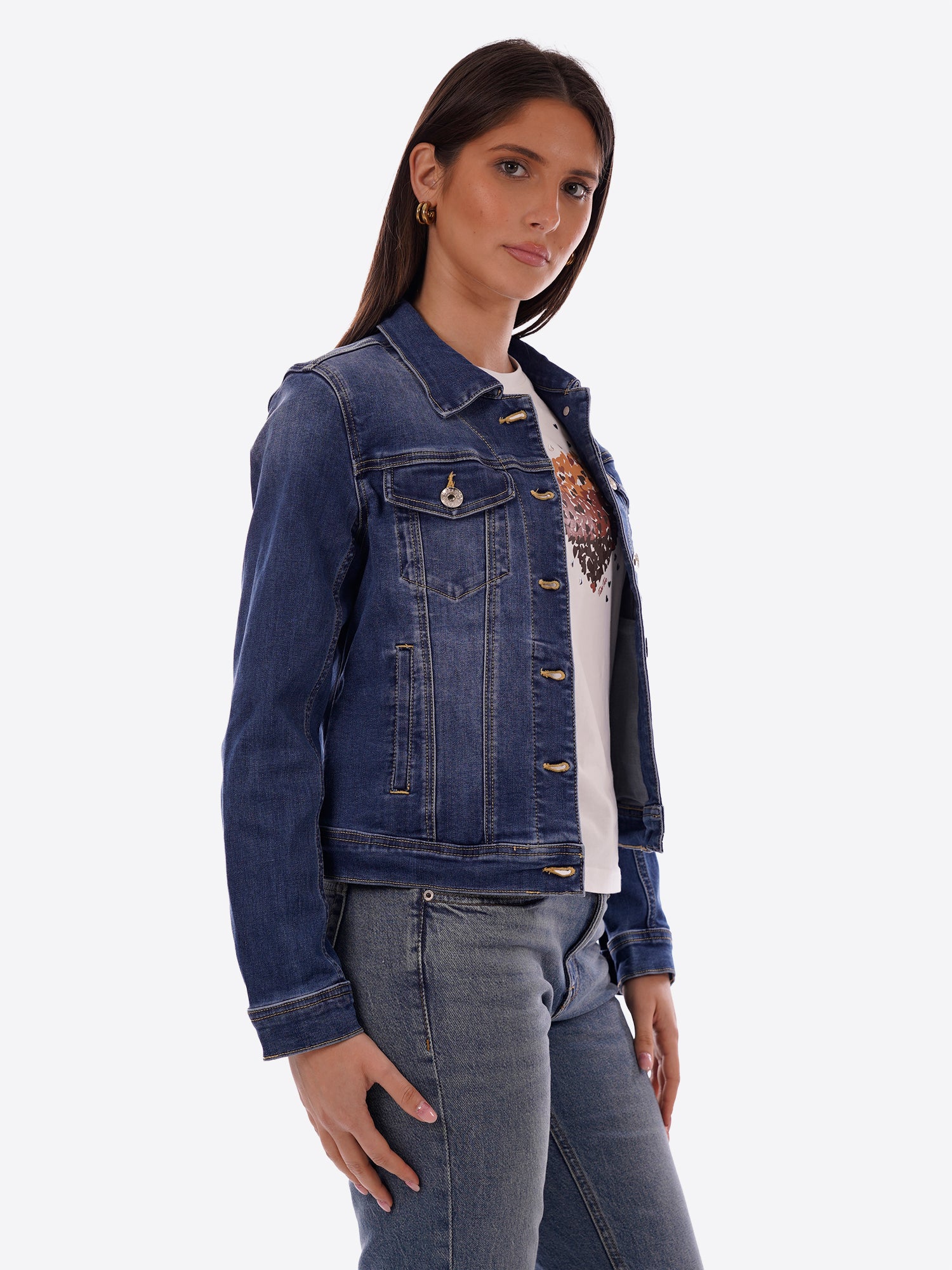 Giubbino TAKE TWO da Donna - blu DK02121LAVCHIARO
