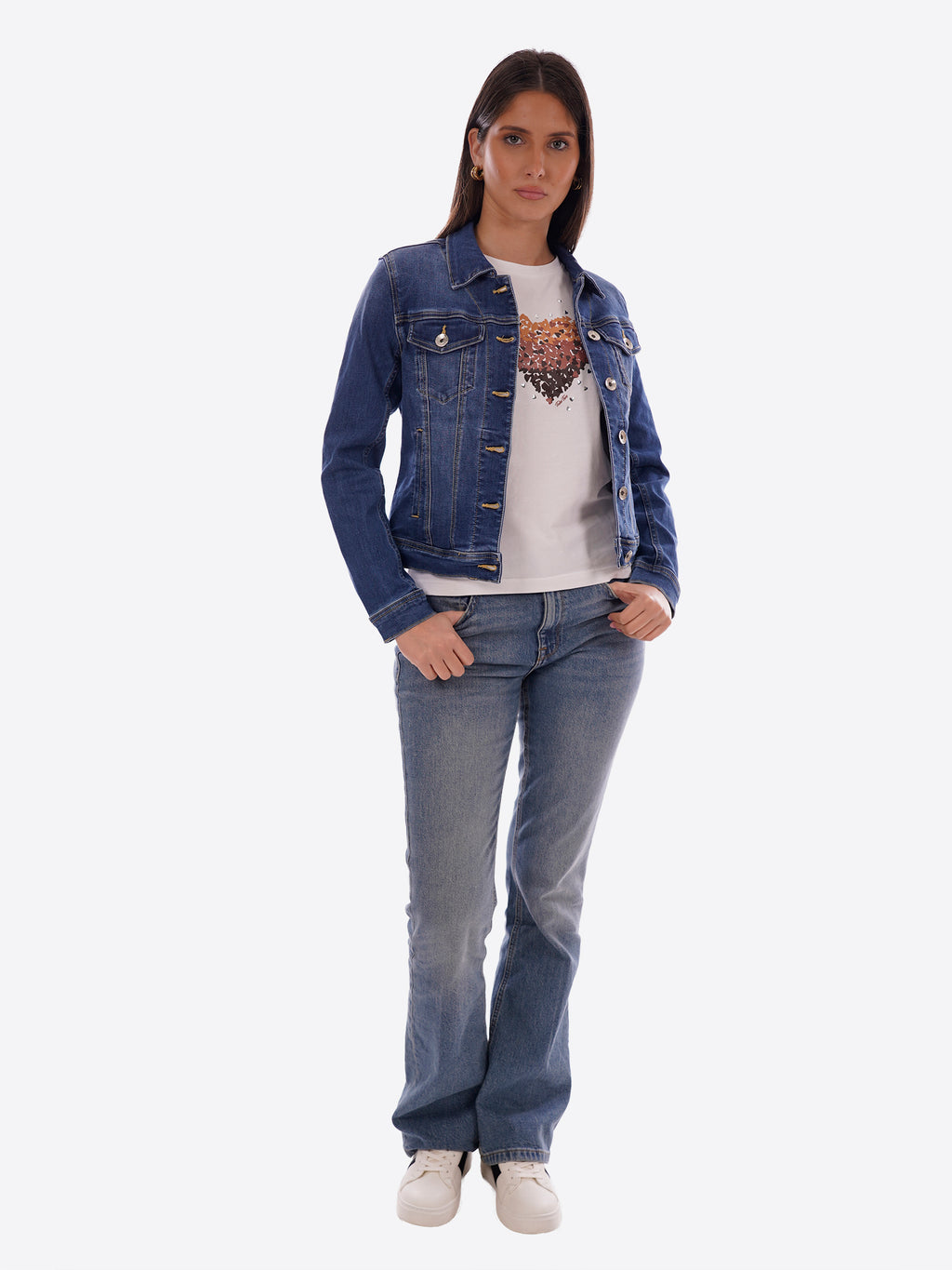 Giubbino TAKE TWO da Donna - blu DK02121LAVCHIARO