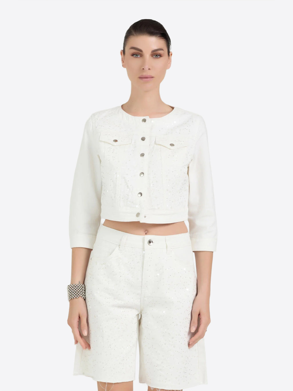 Giubbino TAKE TWO da Donna - bianco DK02126WHT