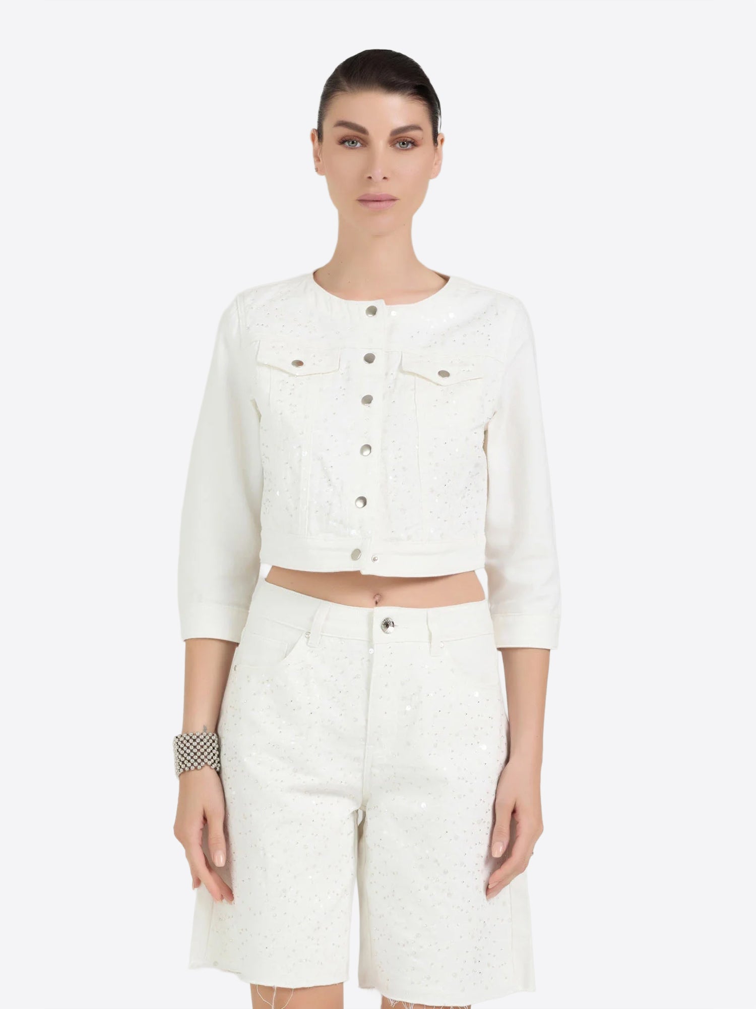 Giubbino TAKE TWO da Donna - bianco DK02126WHT