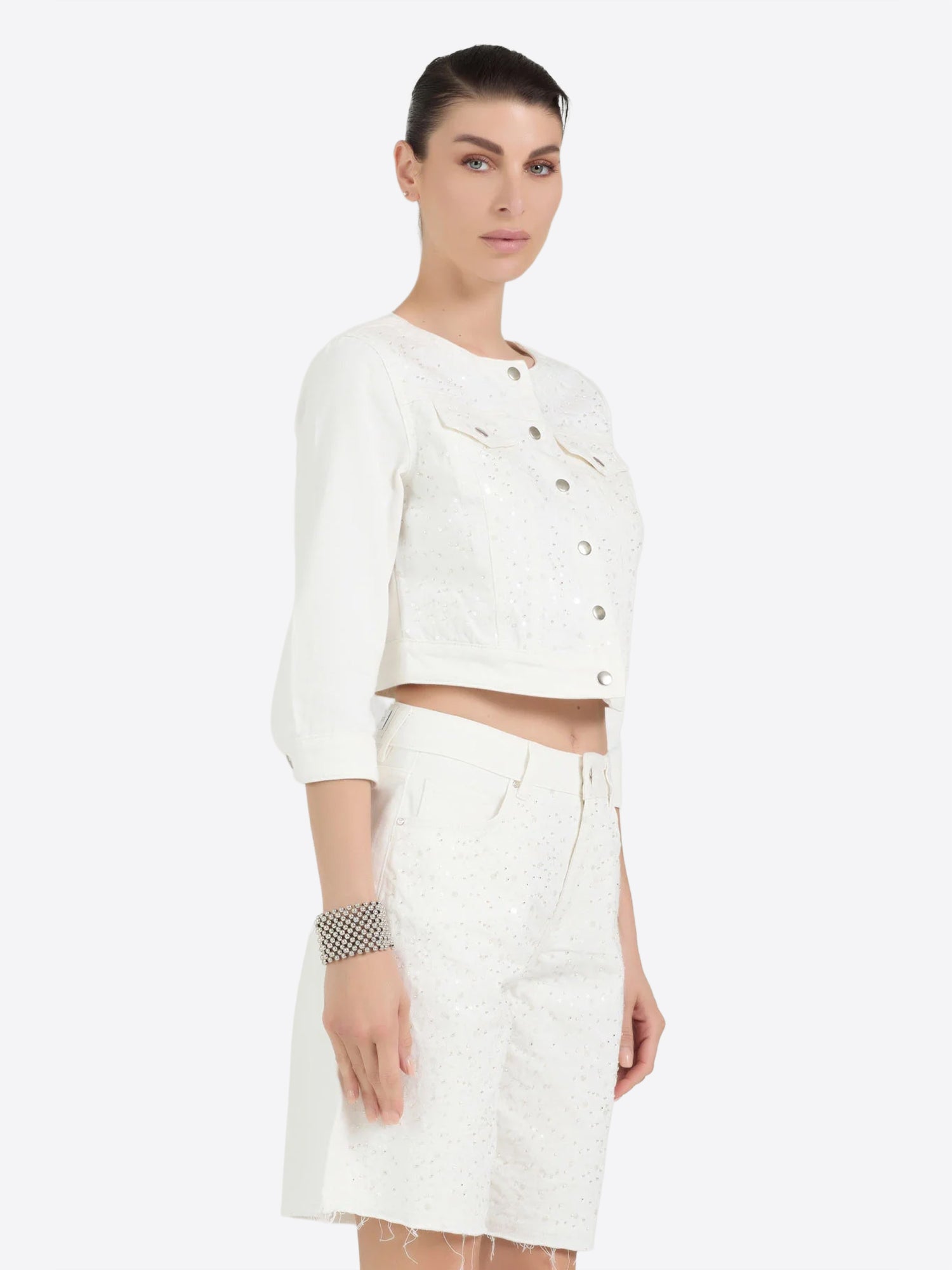 Giubbino TAKE TWO da Donna - bianco DK02126WHT