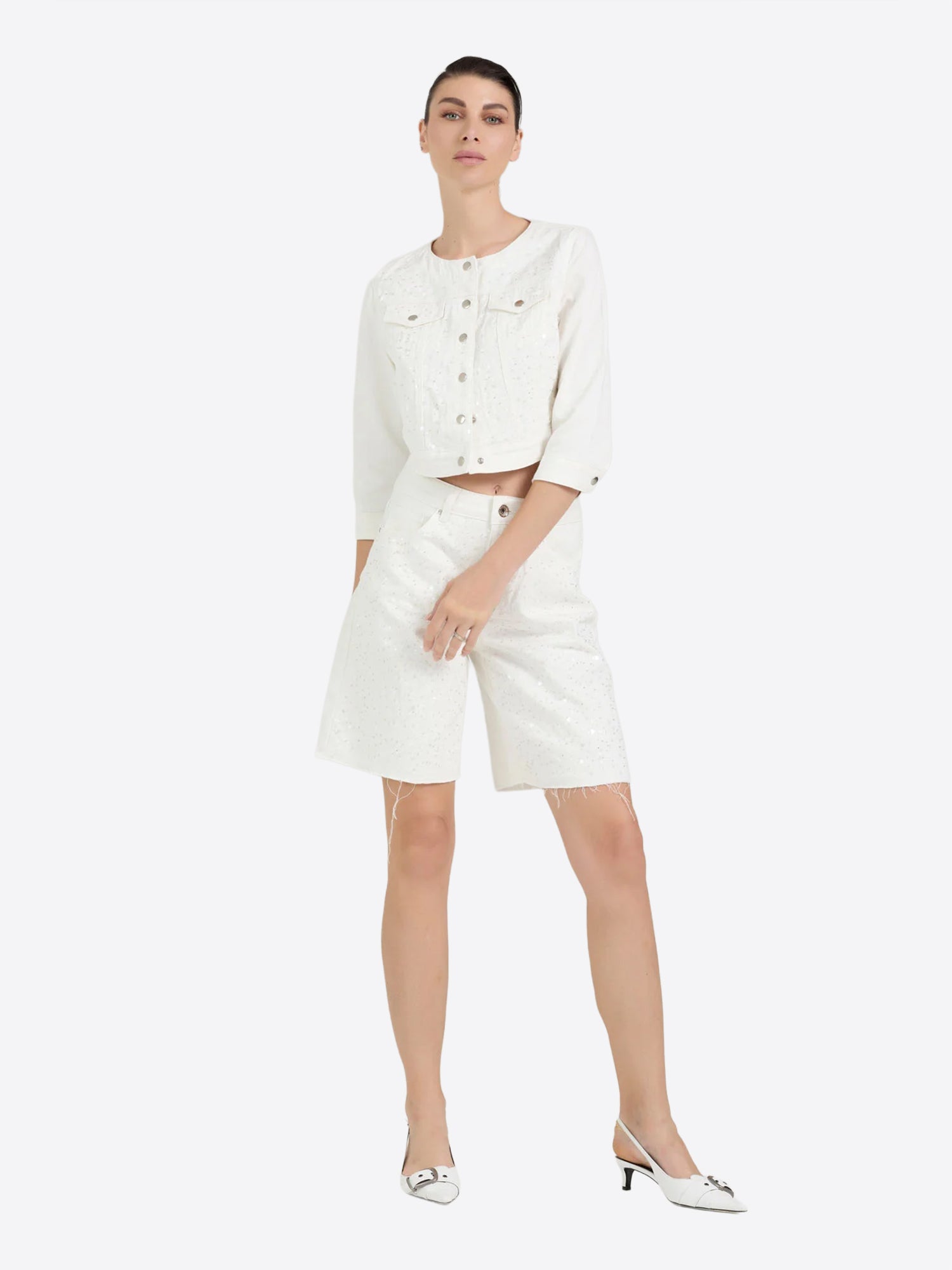 Giubbino TAKE TWO da Donna - bianco DK02126WHT