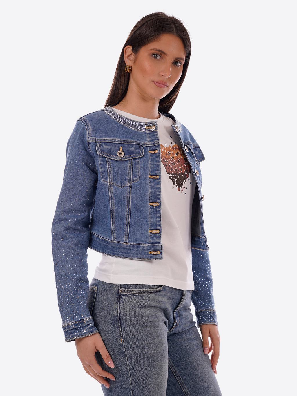 Giubbino TAKE TWO da Donna - blu DK02128LAVMEDIO