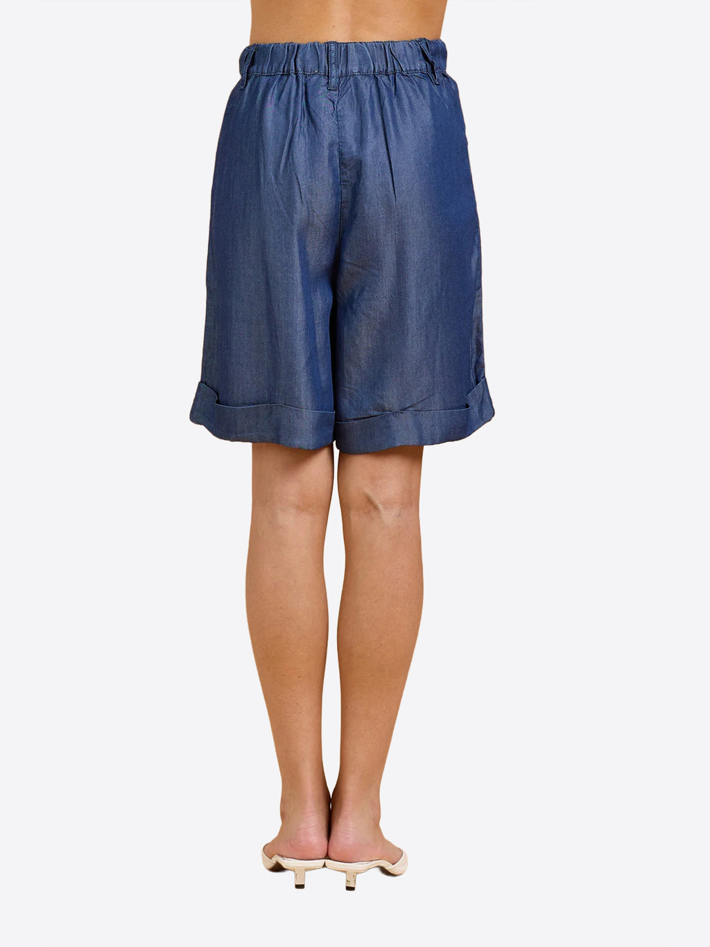 Bermuda TAKE TWO da Donna - blu DK02137BLU