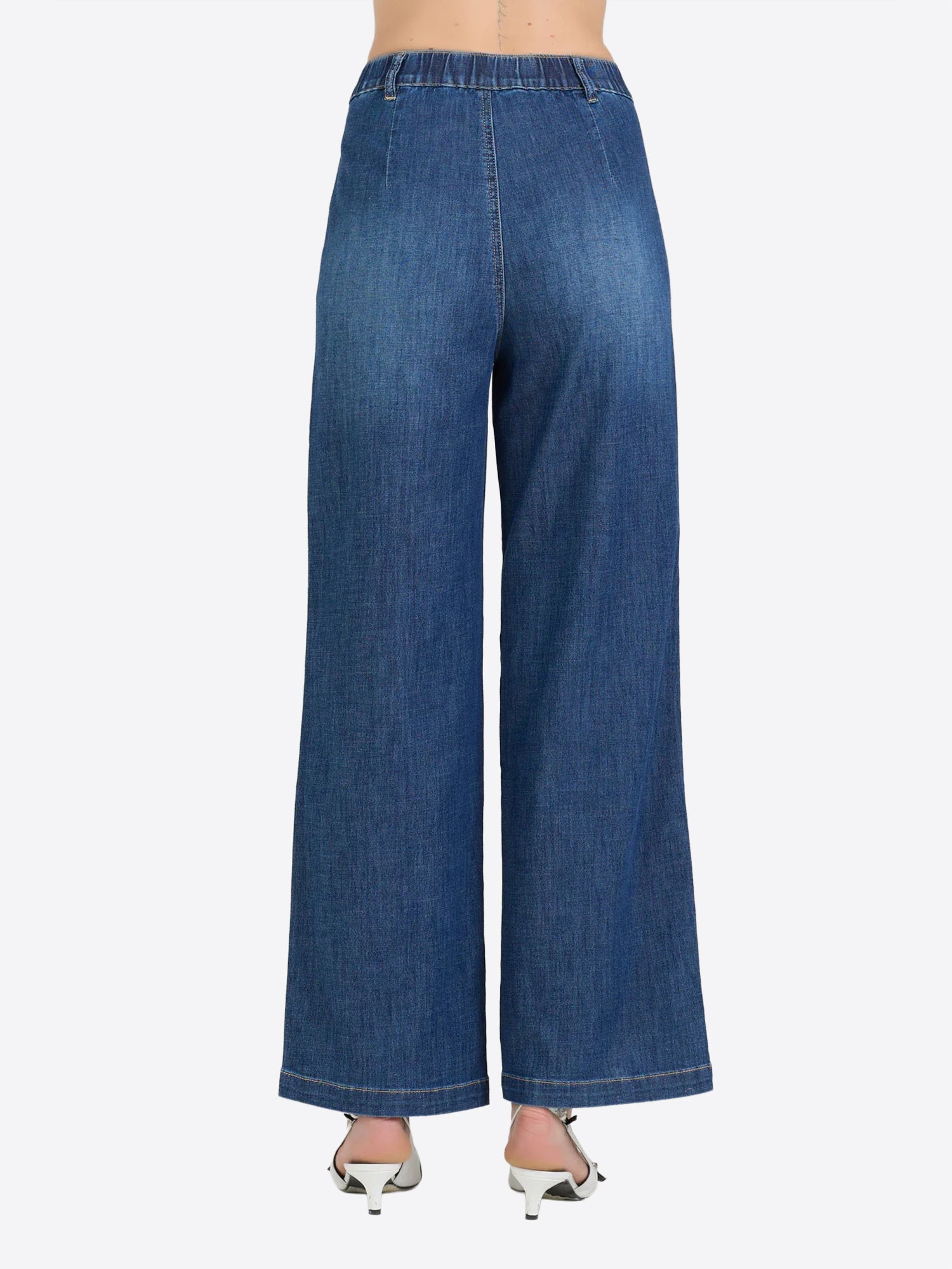 Pantalone Jeans TAKE TWO da Donna - blu DK02207LAVSCURO