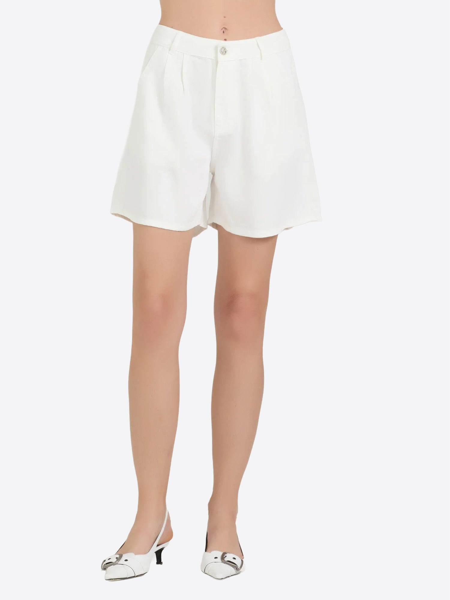 Bermuda TAKE TWO da Donna - bianco DK02217WHT