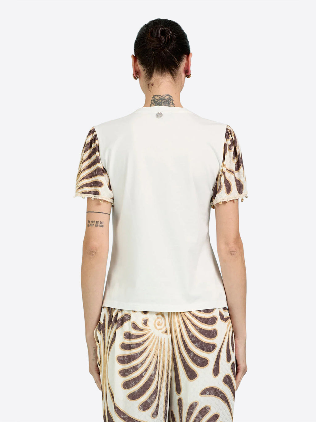 T-shirt TAKE TWO da Donna - bianco DK02803WHT