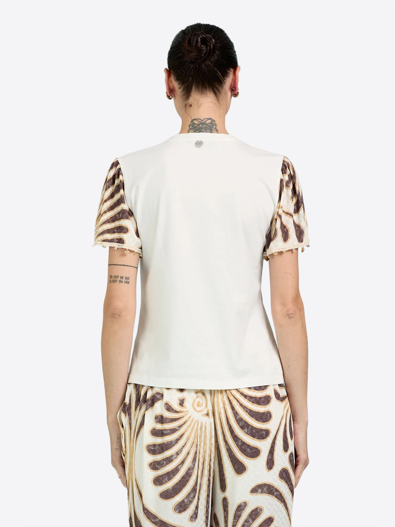 T-shirt TAKE TWO da Donna - bianco DK02803WHT