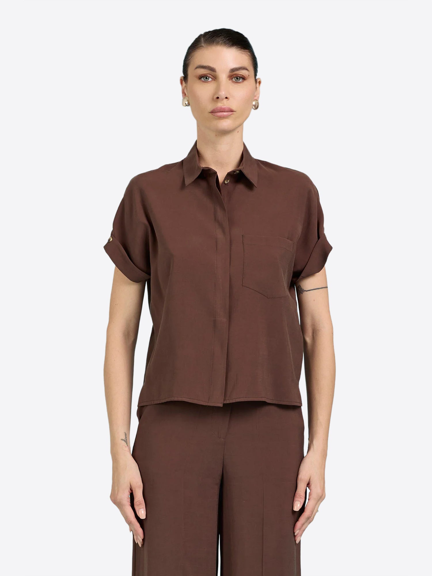 Camicia TAKE TWO da Donna - DK03011MORO