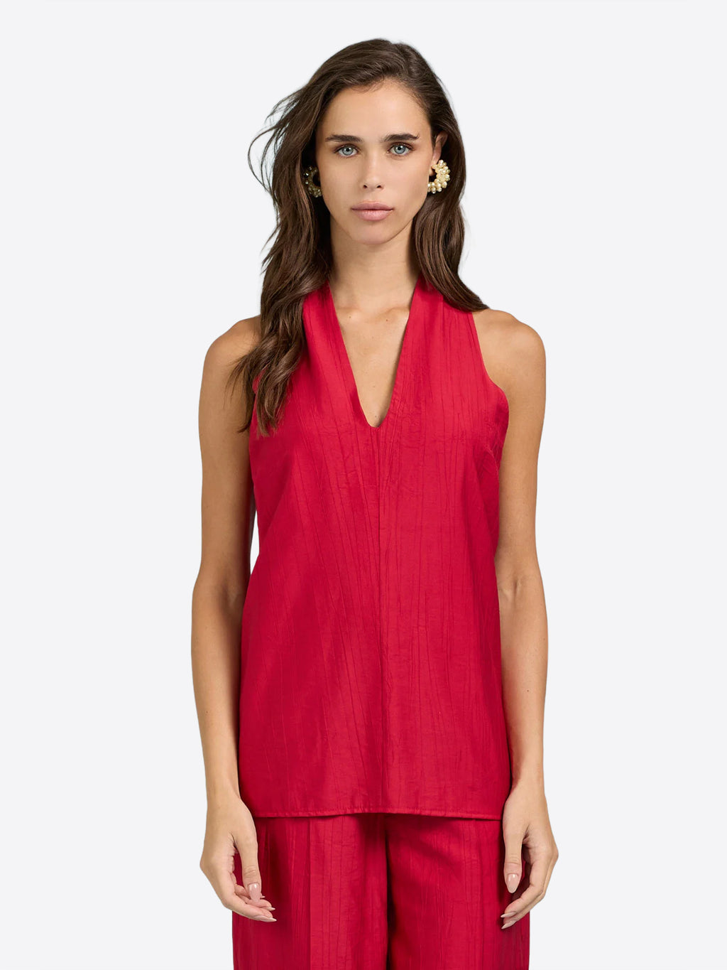 Canotta TAKE TWO da Donna - rosso DK03014ROSS