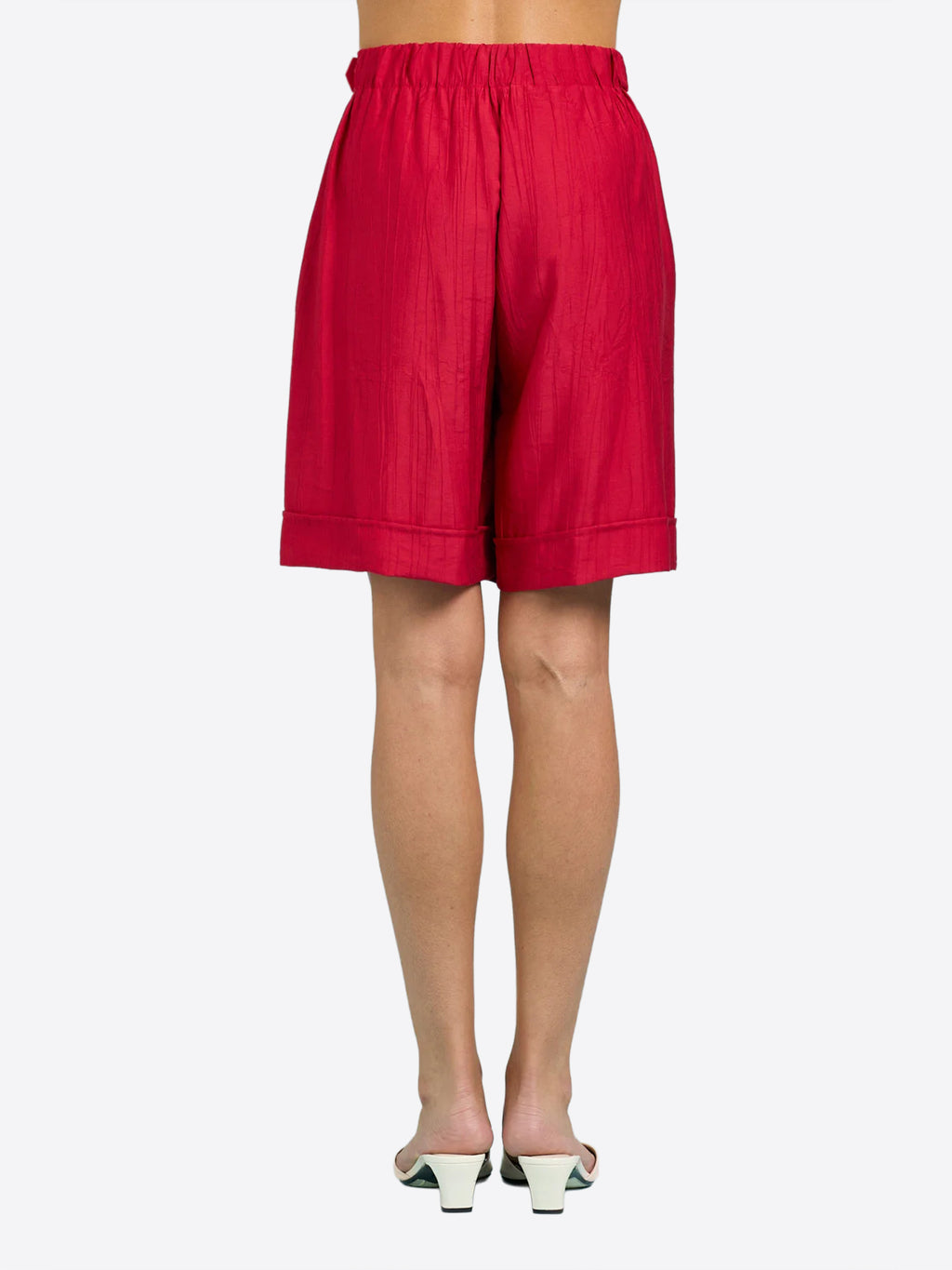 Bermuda TAKE TWO da Donna - rosso DK03016ROSSO