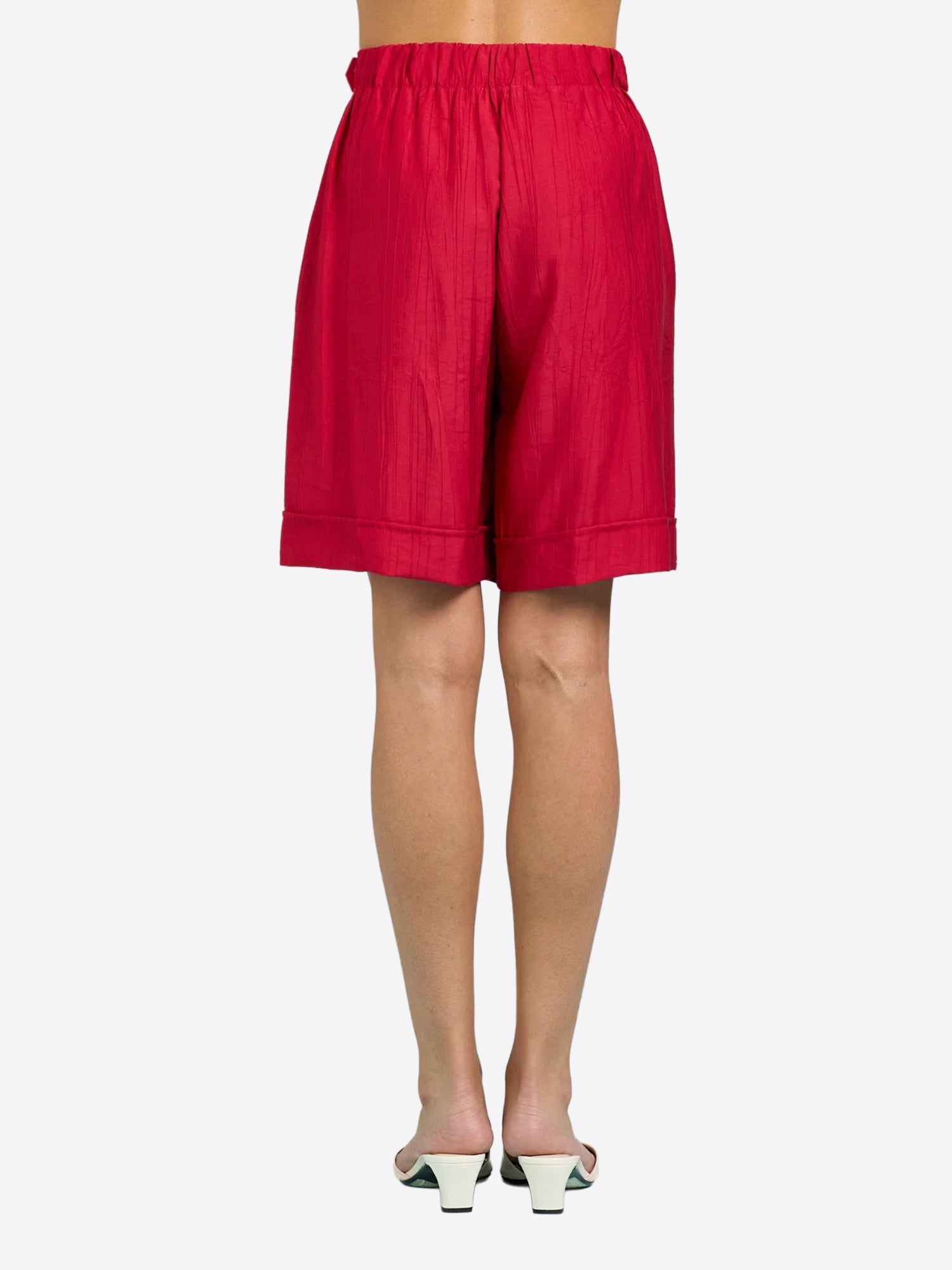 Bermuda TAKE TWO da Donna - rosso DK03016ROSSO