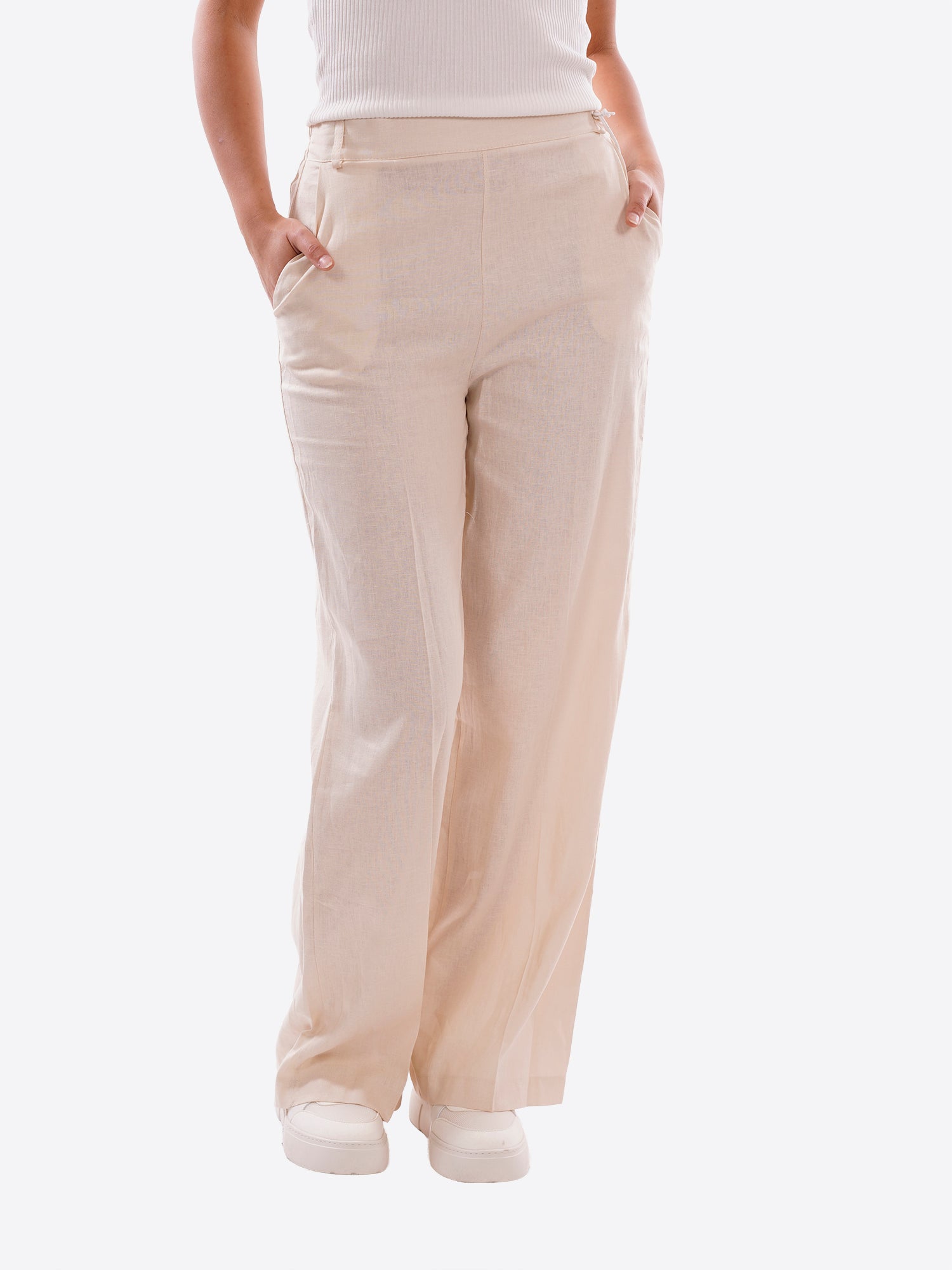 Pantalone TAKE TWO da Donna - beige DK03018BEIGE