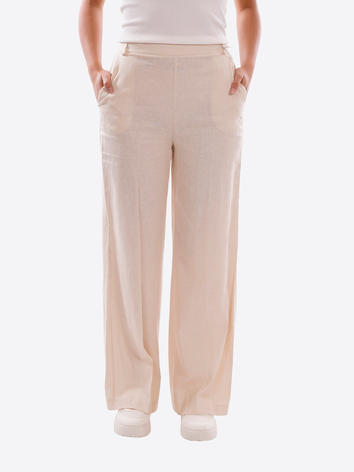 Pantalone TAKE TWO da Donna - beige DK03018BEIGE
