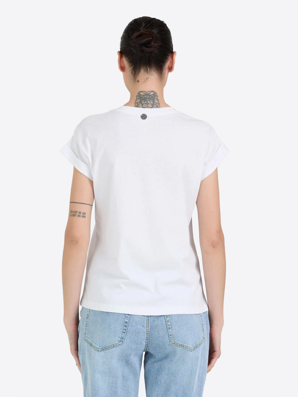 T-shirt TAKE TWO da Donna - bianco DK03710WHT