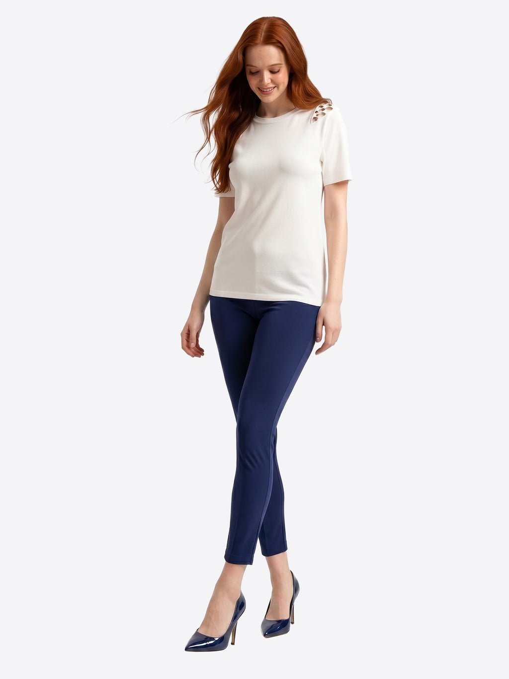 Maglia TAKE TWO da Donna - bianco DK04012WHT