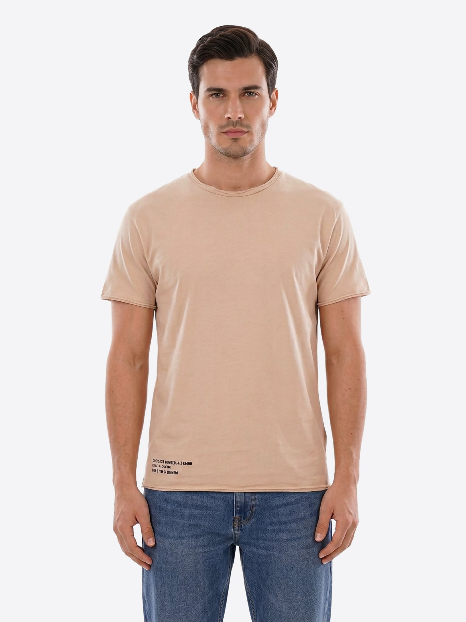 T-shirt TAKE TWO da Uomo - beige UK00610BEIGE