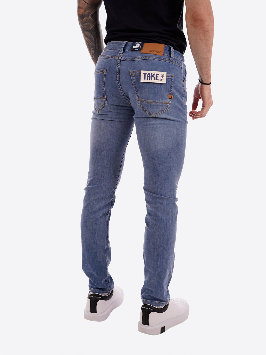 Pantalone Jeans TAKE TWO da Uomo - blu UKO4000LAVMEDIO