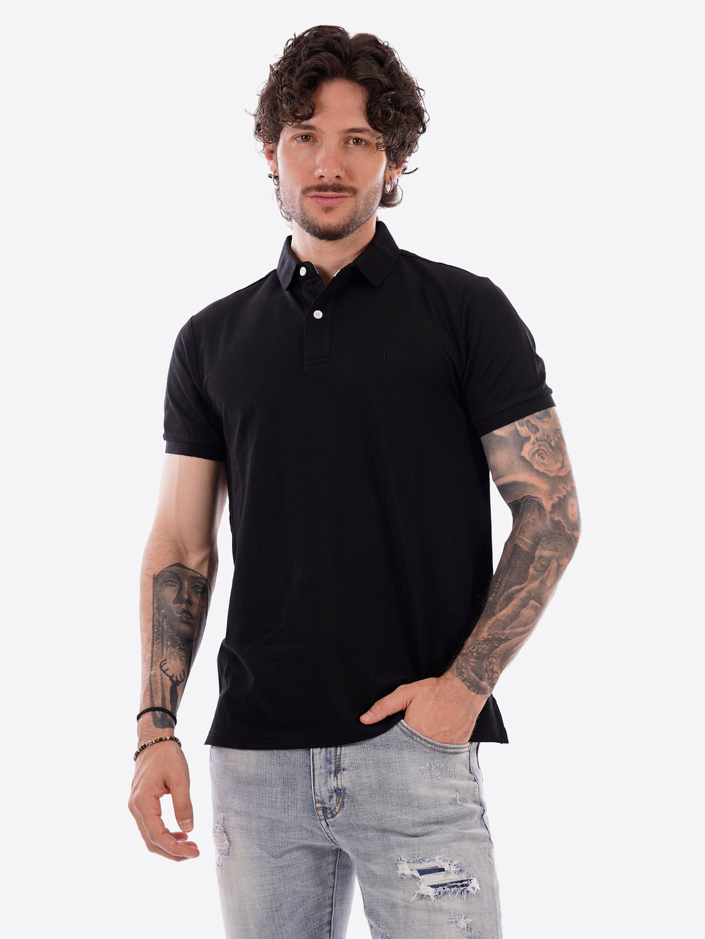Polo TAKE TWO da Uomo - nero UKO4612BLK