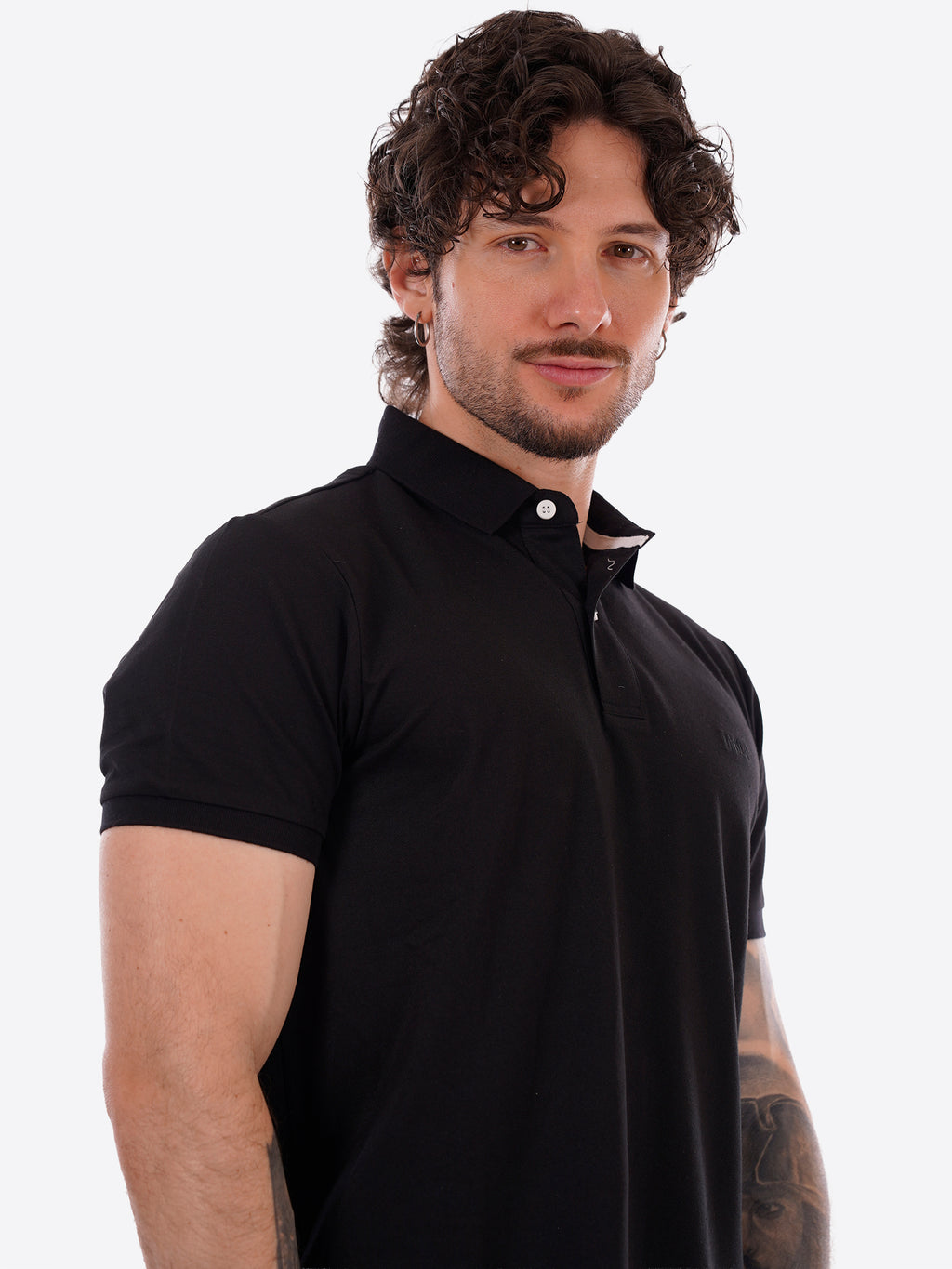 Polo TAKE TWO da Uomo - nero UKO4612BLK
